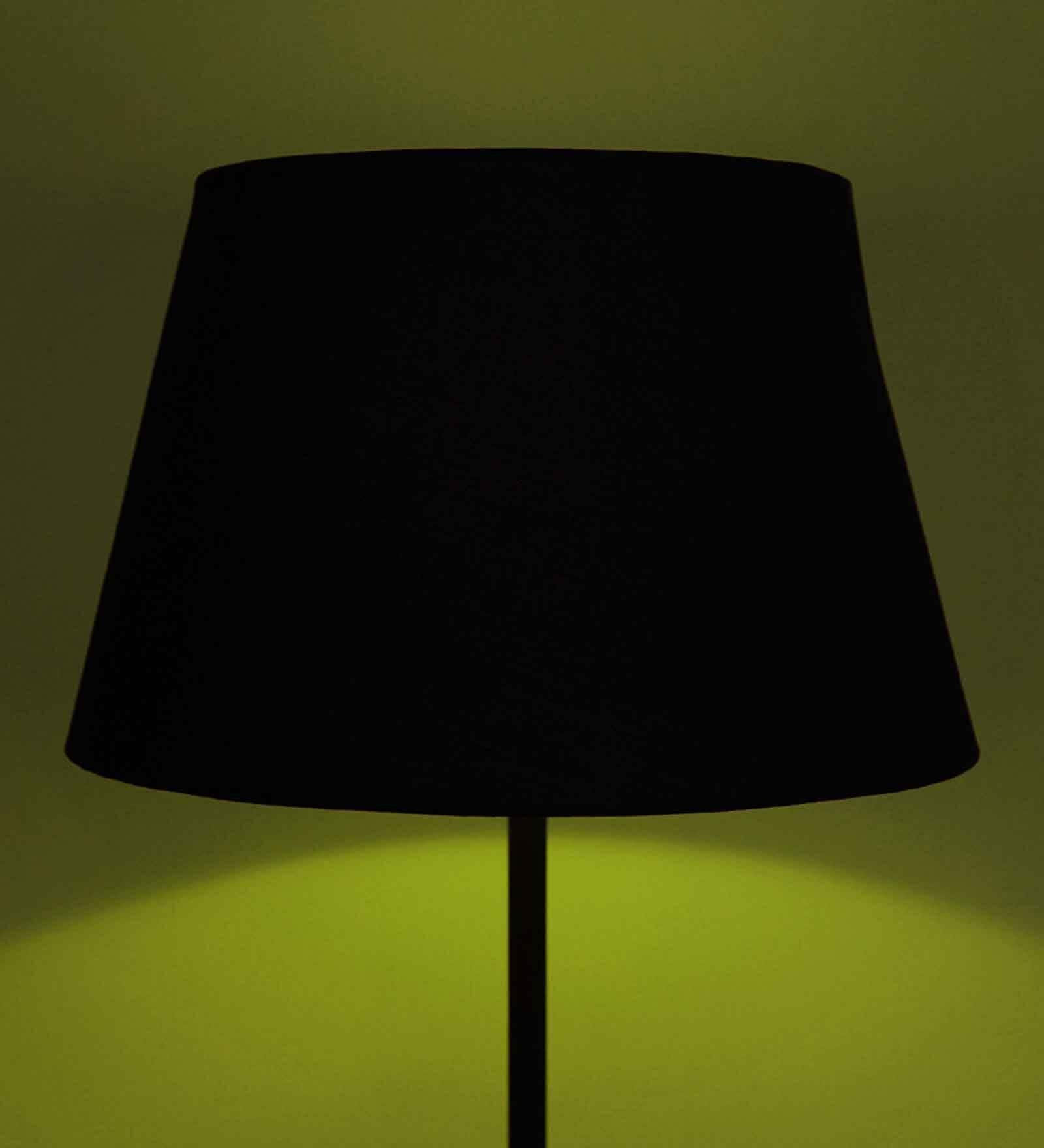 Black Cotton Lamp Shade