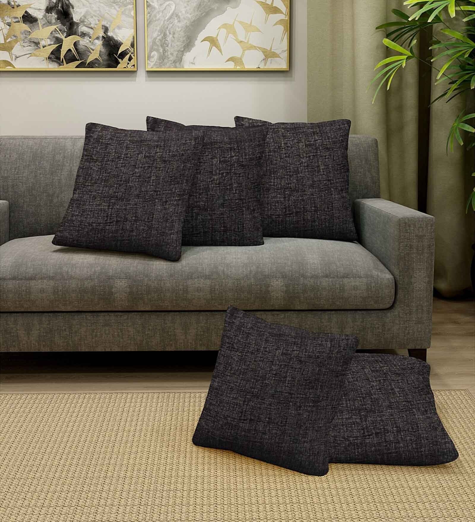 Jejeloiu Ocean Theme Throw Pillow Cover 16x16 Inch - 3D Print Rabbit & Marine Decor, Acid Blue