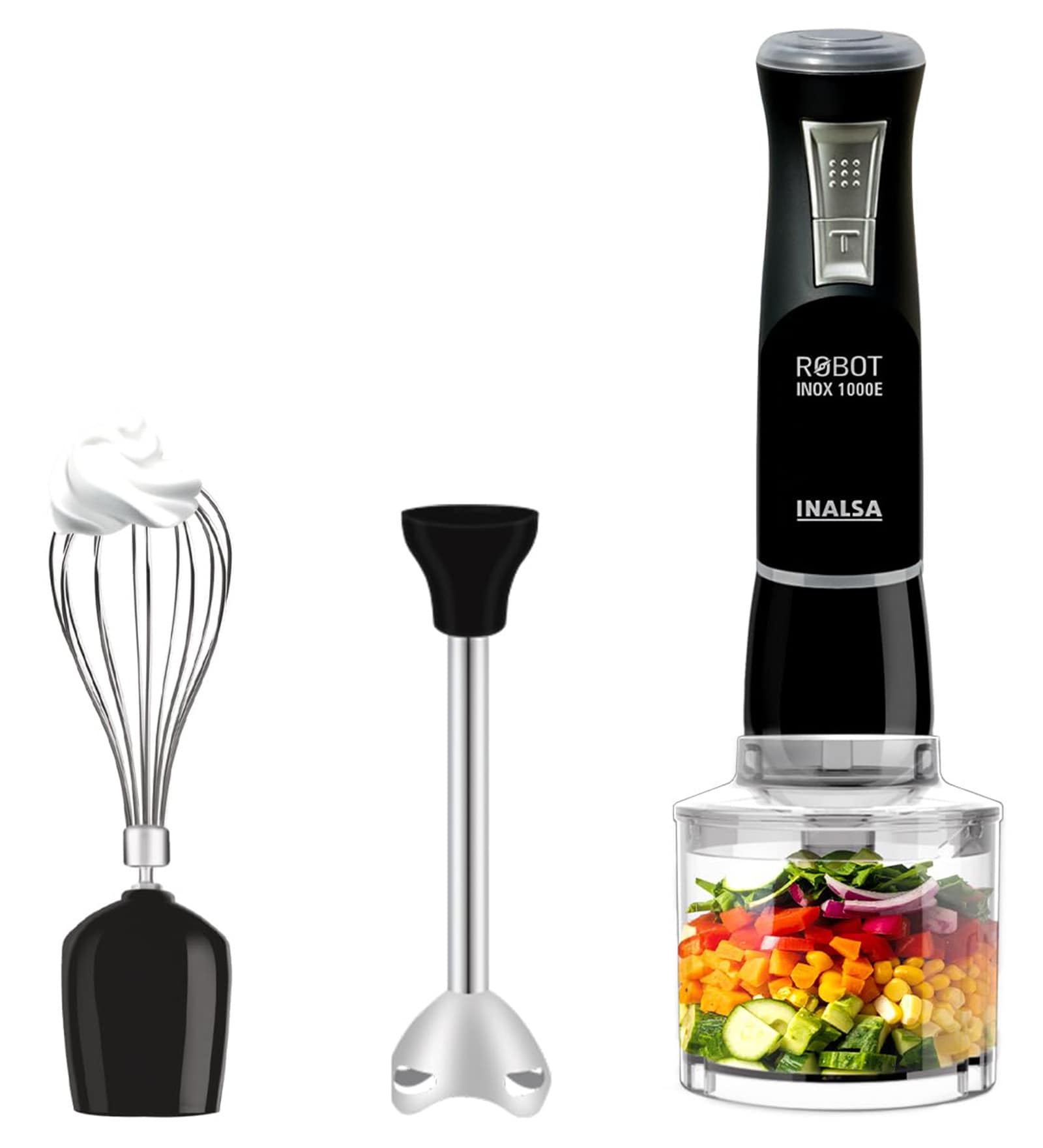 Black Electric Hand Blender