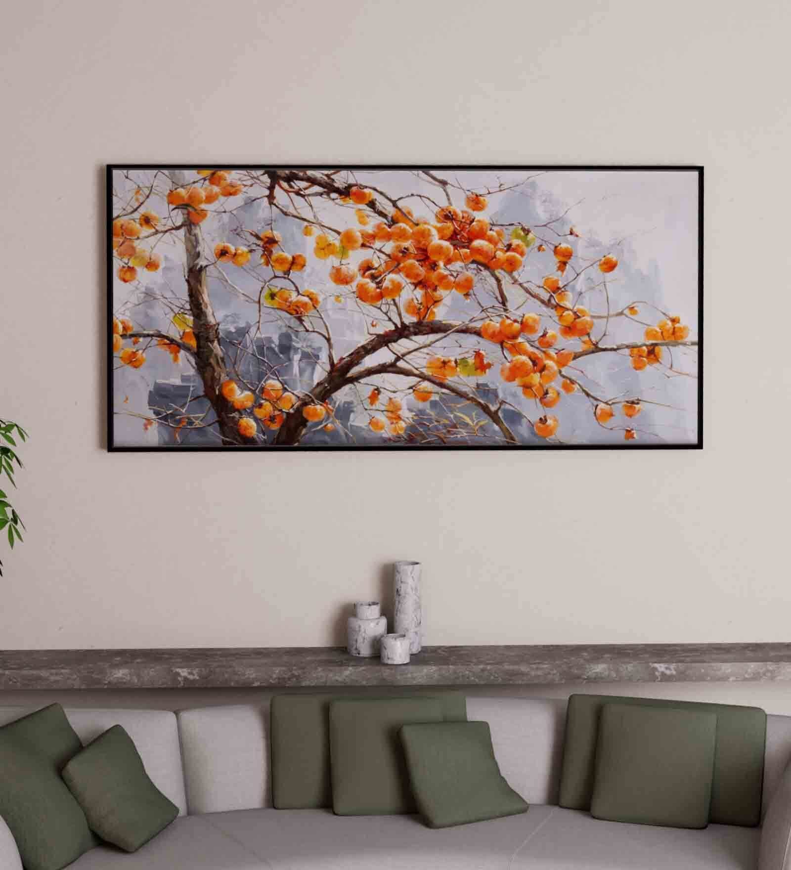 Multicolour Engineered Wood Art Print