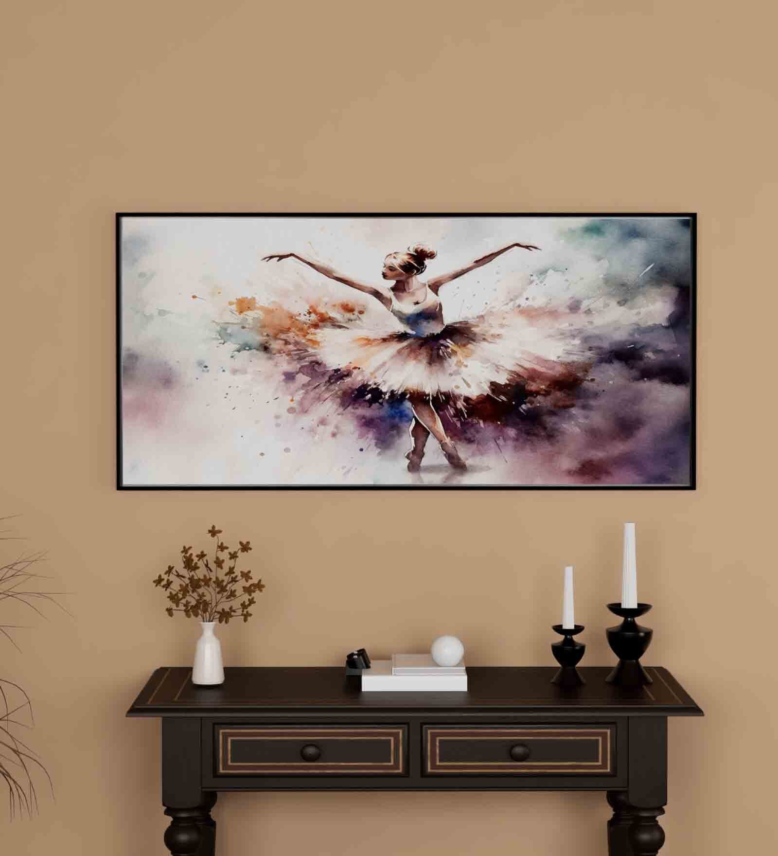 Multicolour Engineered Wood Art Print