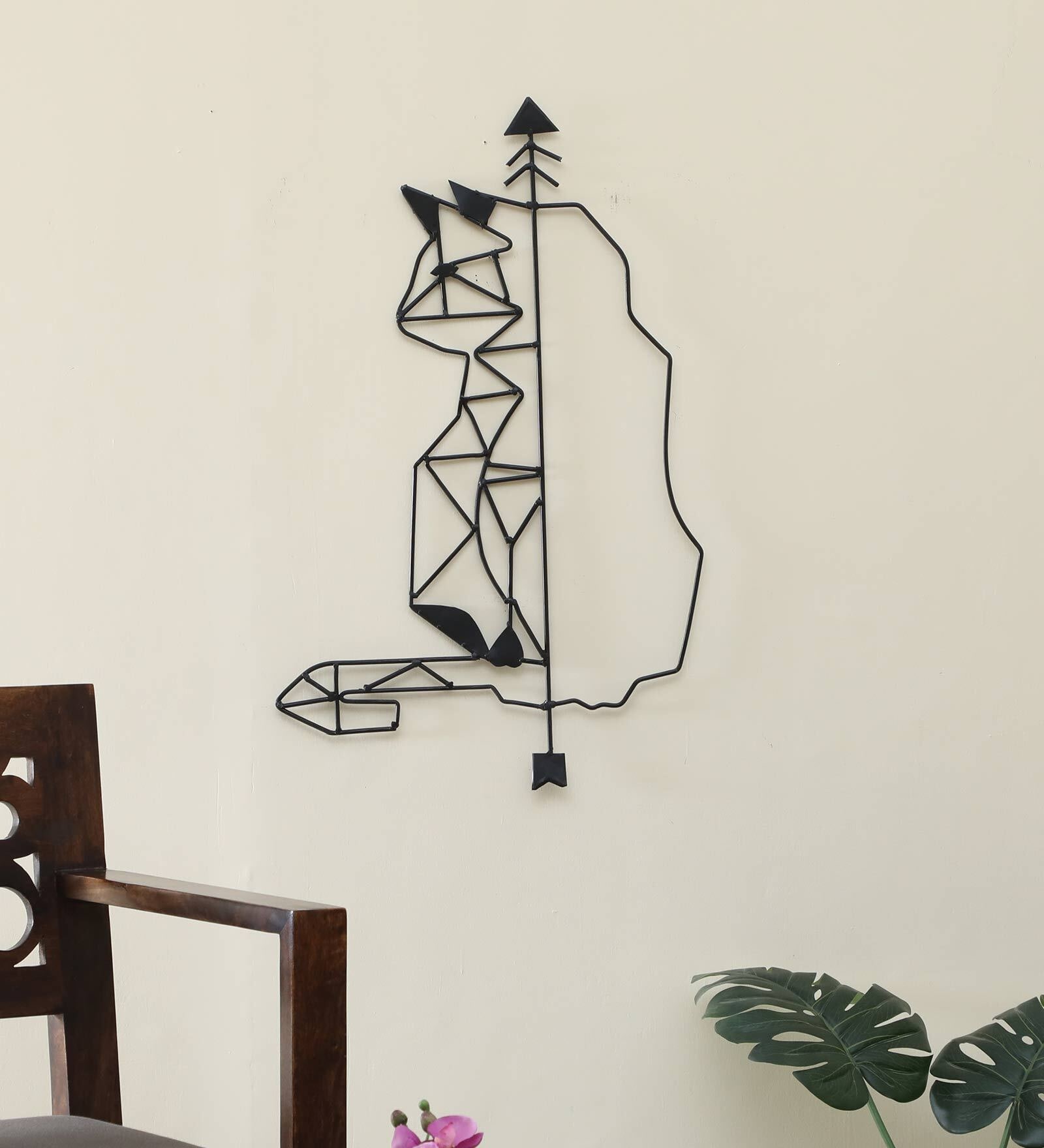 Buy Black Iron Cat Metal Wall Art By Desert Oak at 25 OFF by Desert