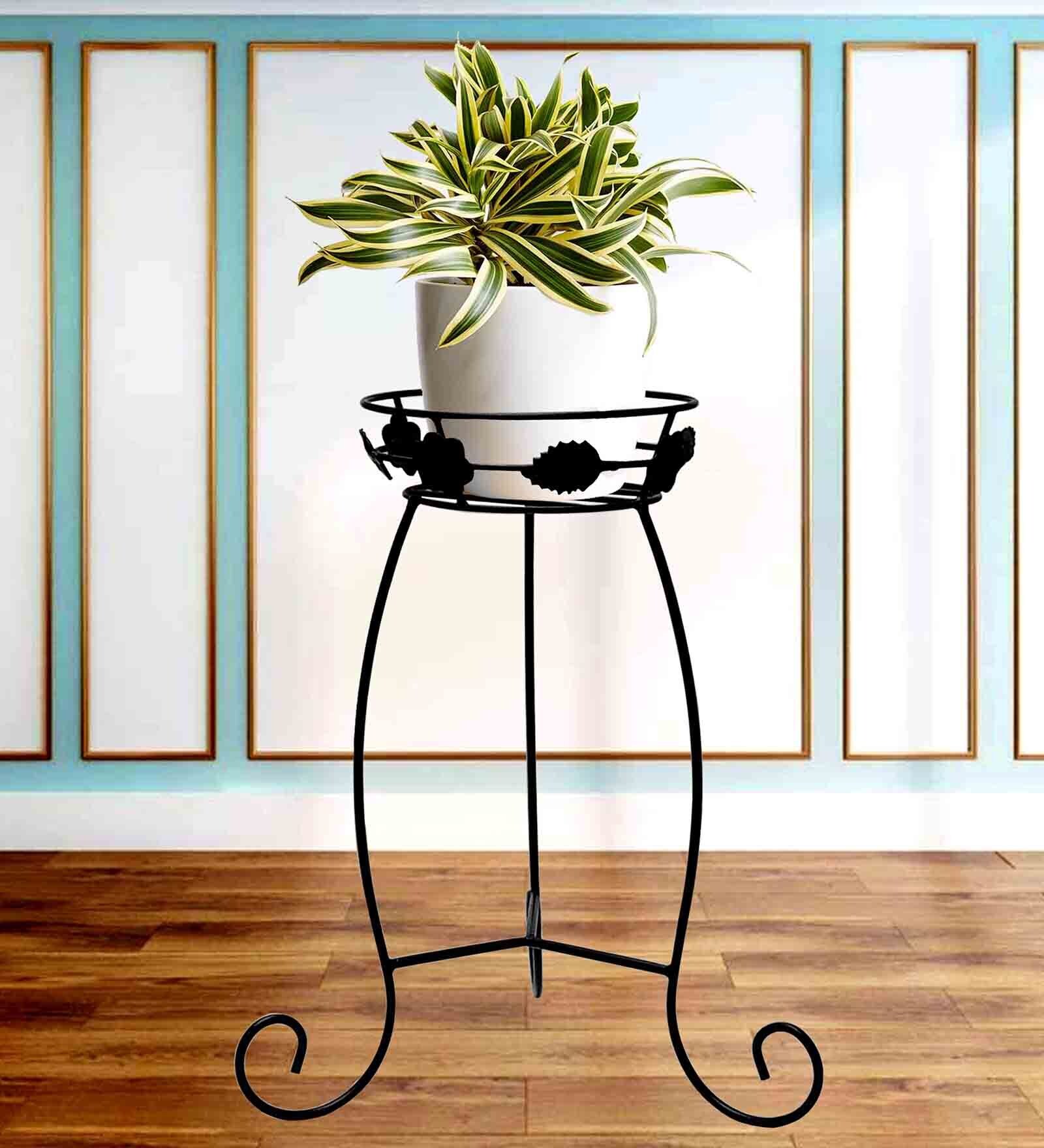 Black Iron Planter Stand