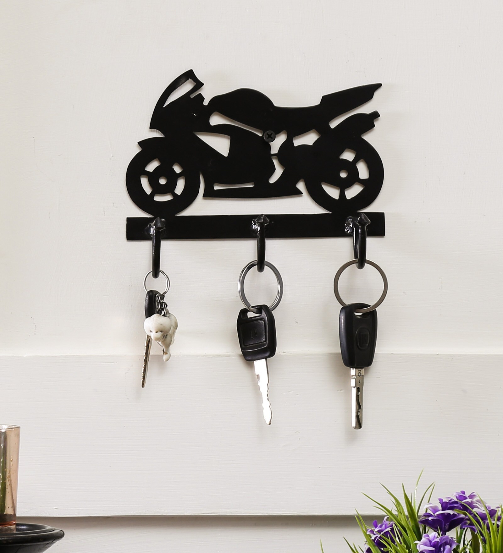 Buy Black Iron The Bike Key Holder by Accurate at 13 OFF by Accurate