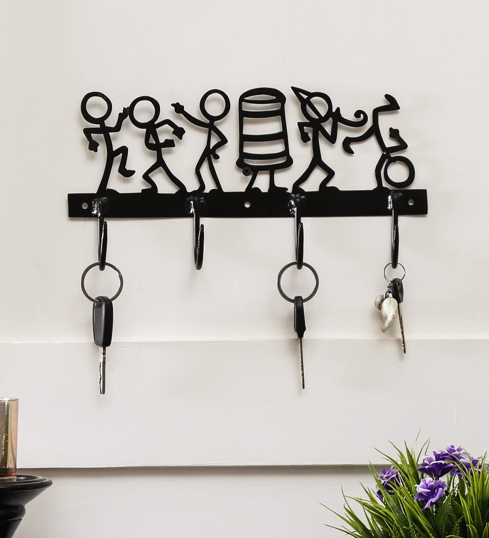 Dance Key Rack Buy Black Iron The Dancing Band Key Holder by Accurate at 25% OFF by ...