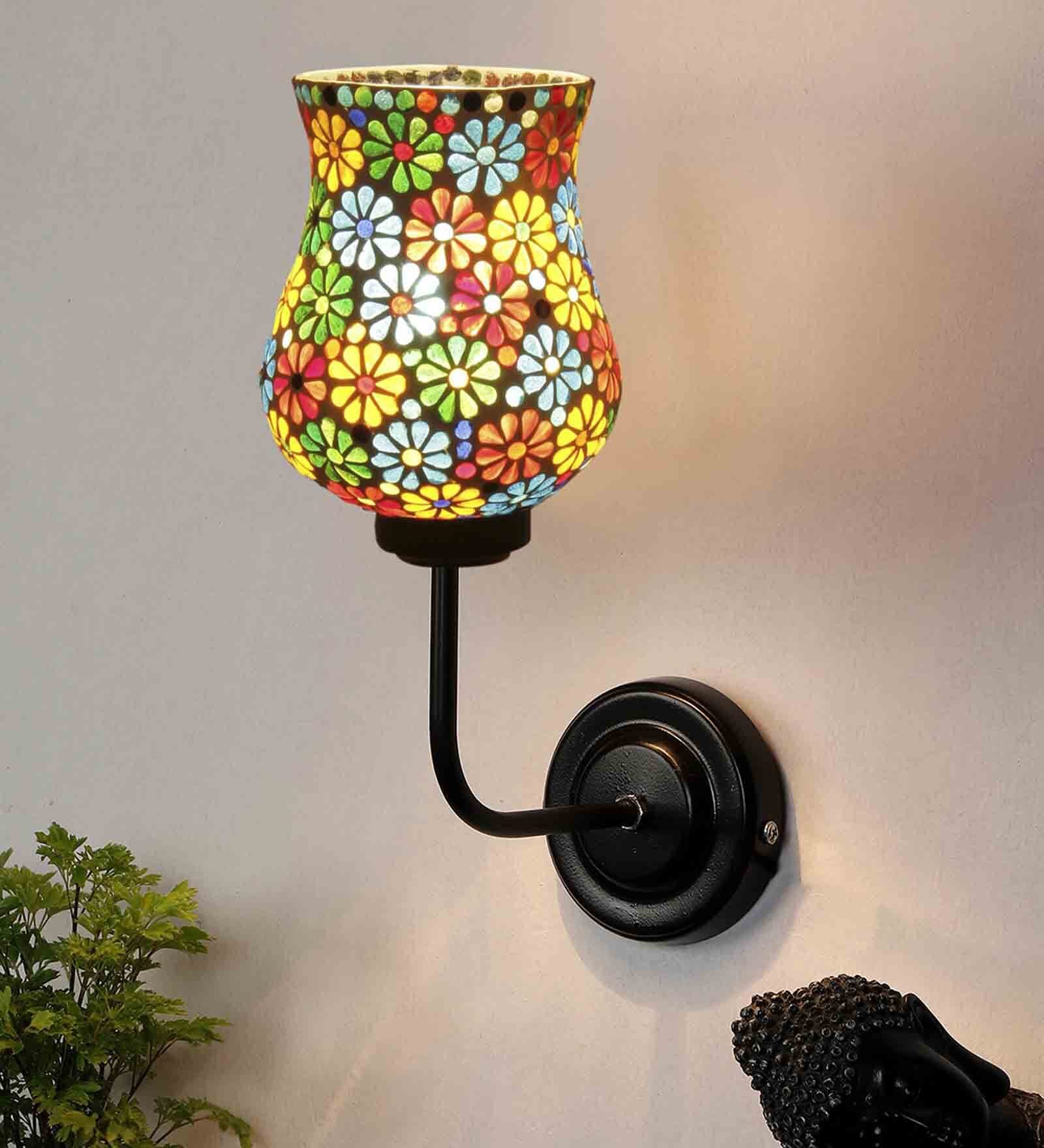 Soomin Multicolor Iron Wall Sconces