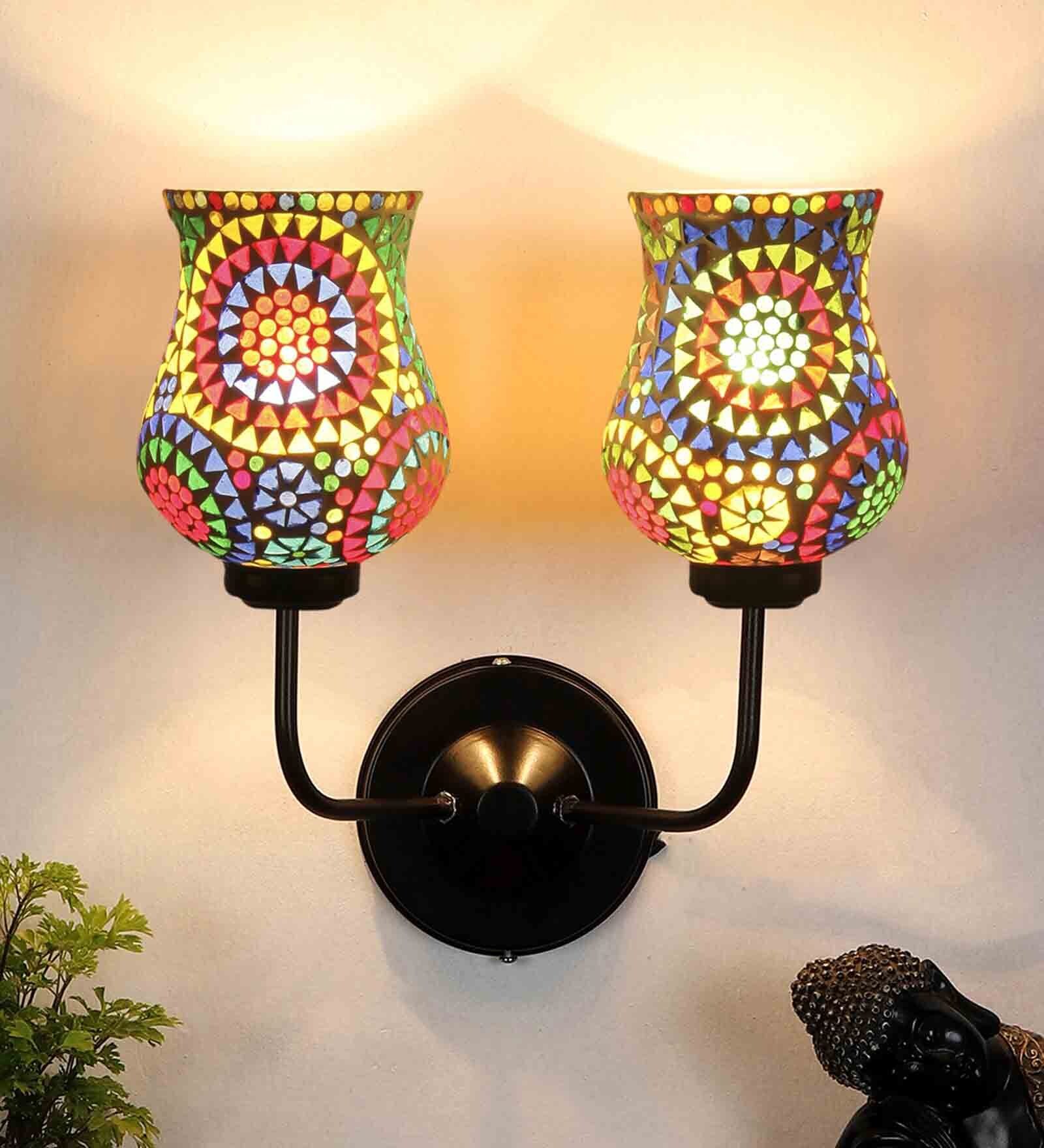 Elania Multicolor Iron Wall Sconces