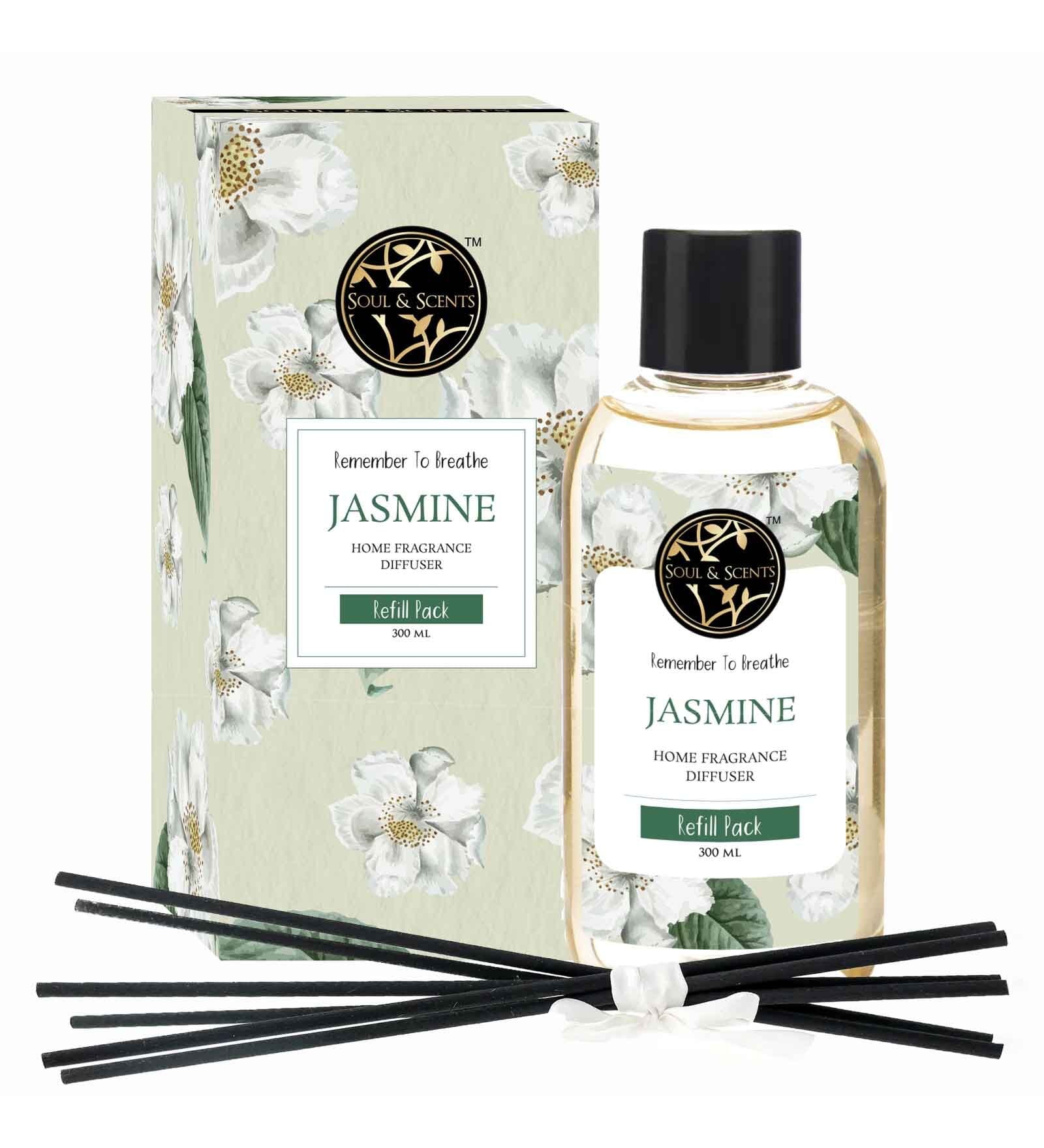 Jasmine Scented Oil Diffuser Refill, 300 Ml