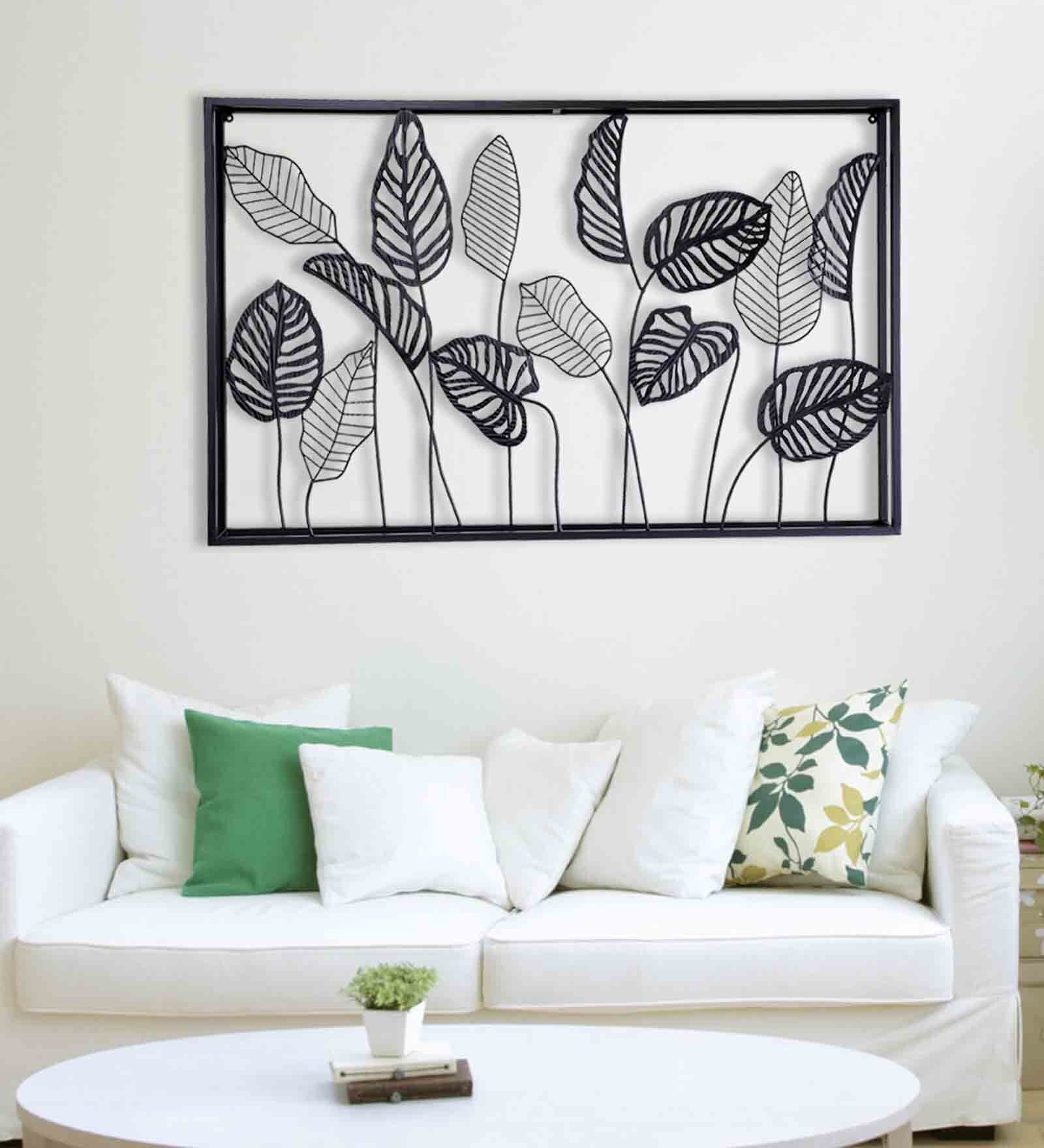 Black Metallic Wall Art
