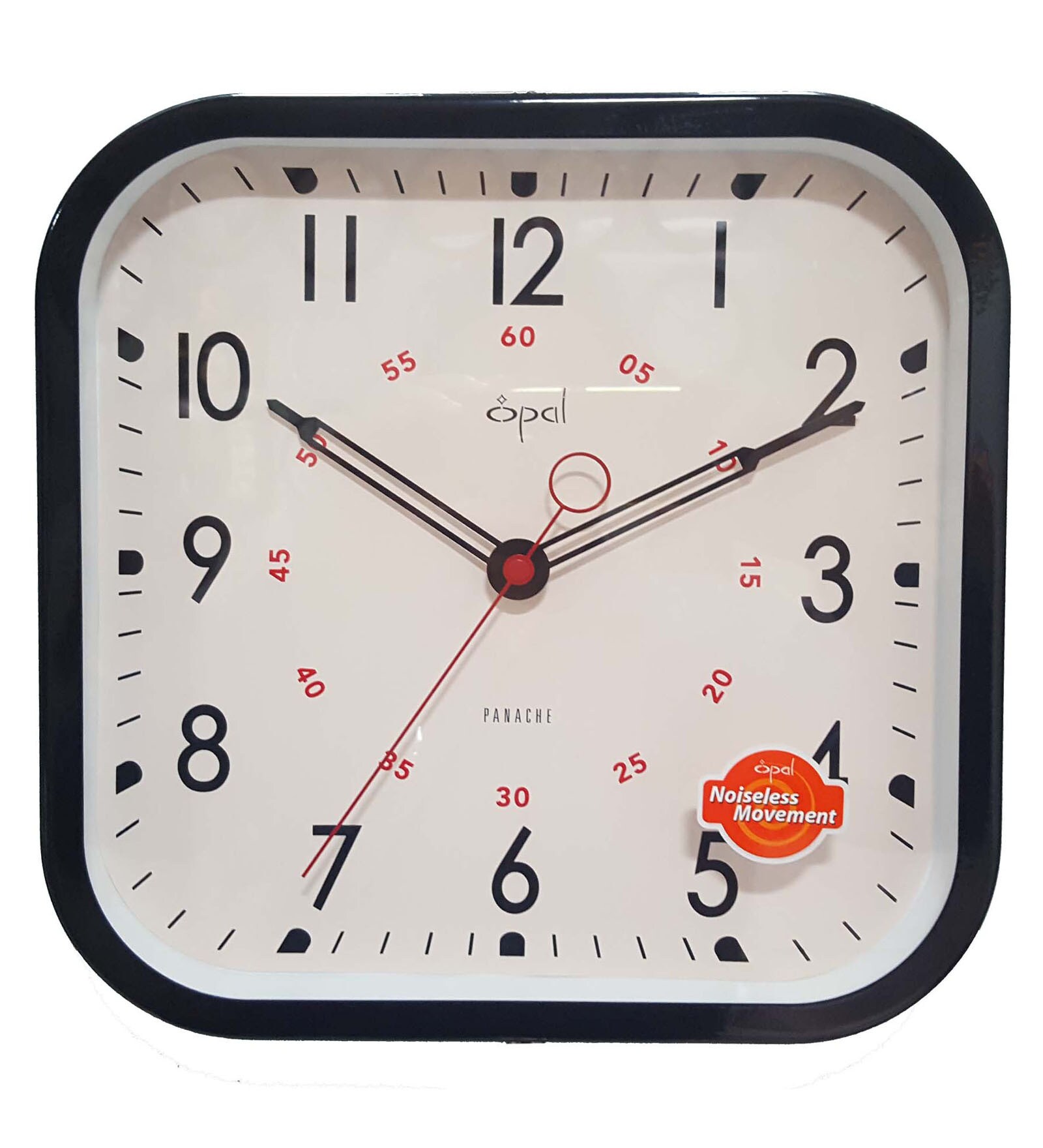 Black Metal Wall Clock