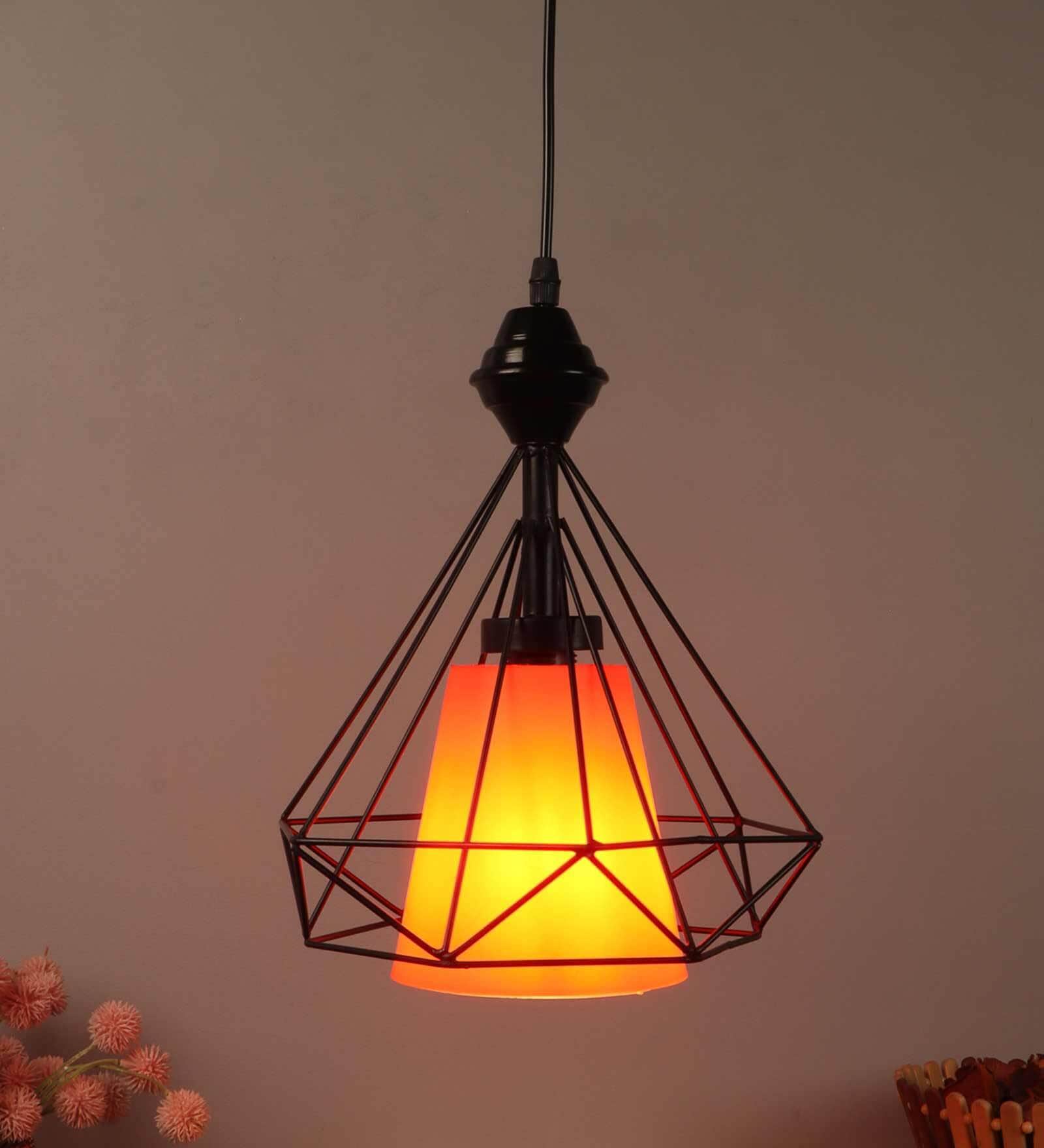 Festiva Black Metal Hanging Light