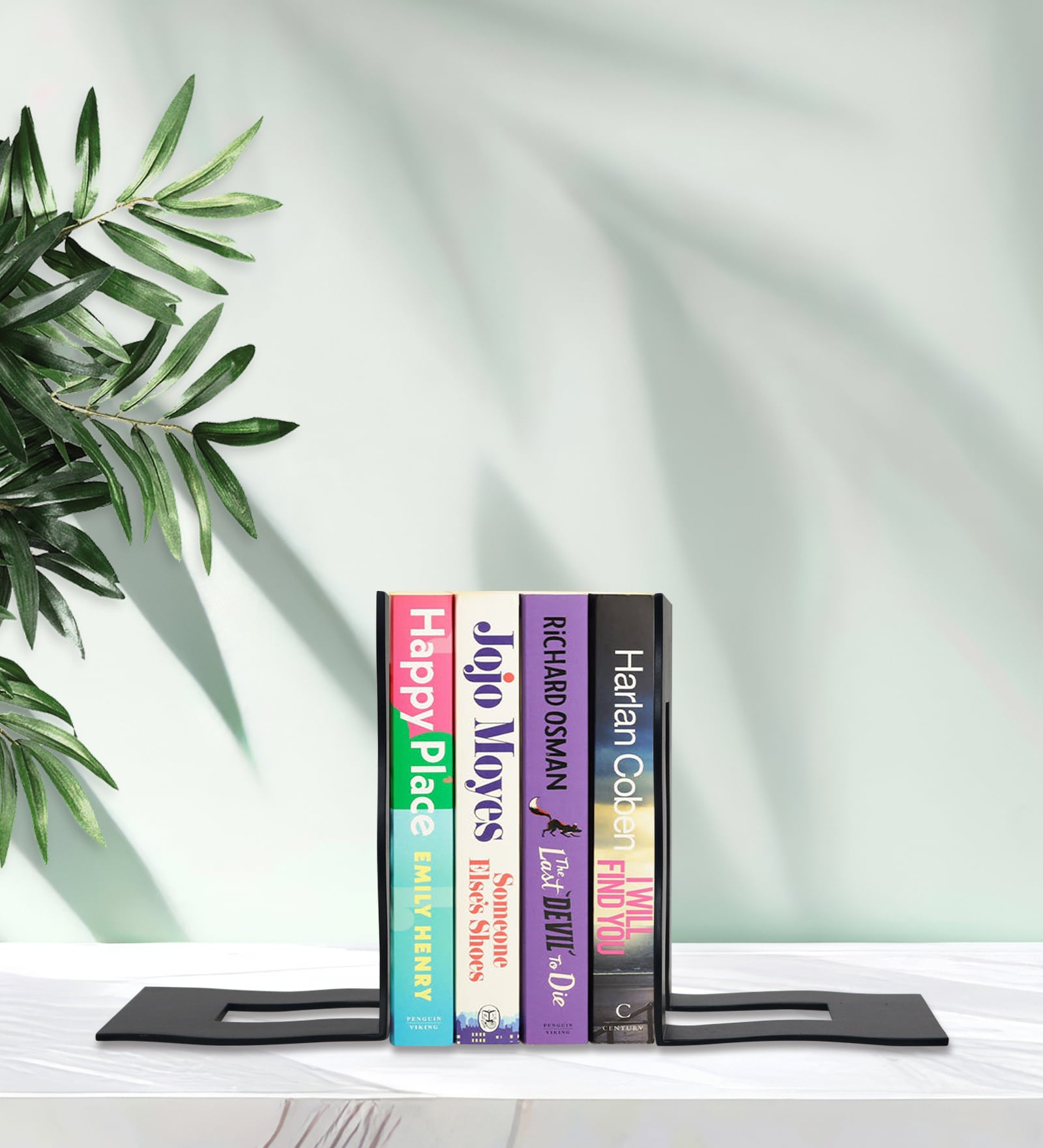 Black Metal Bookends