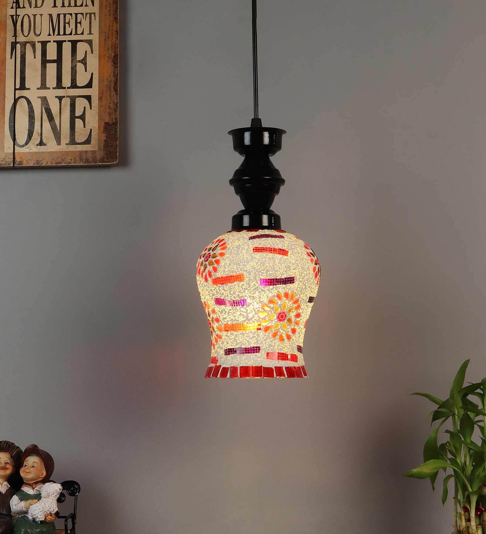 Zirka Black Metal Hanging Light