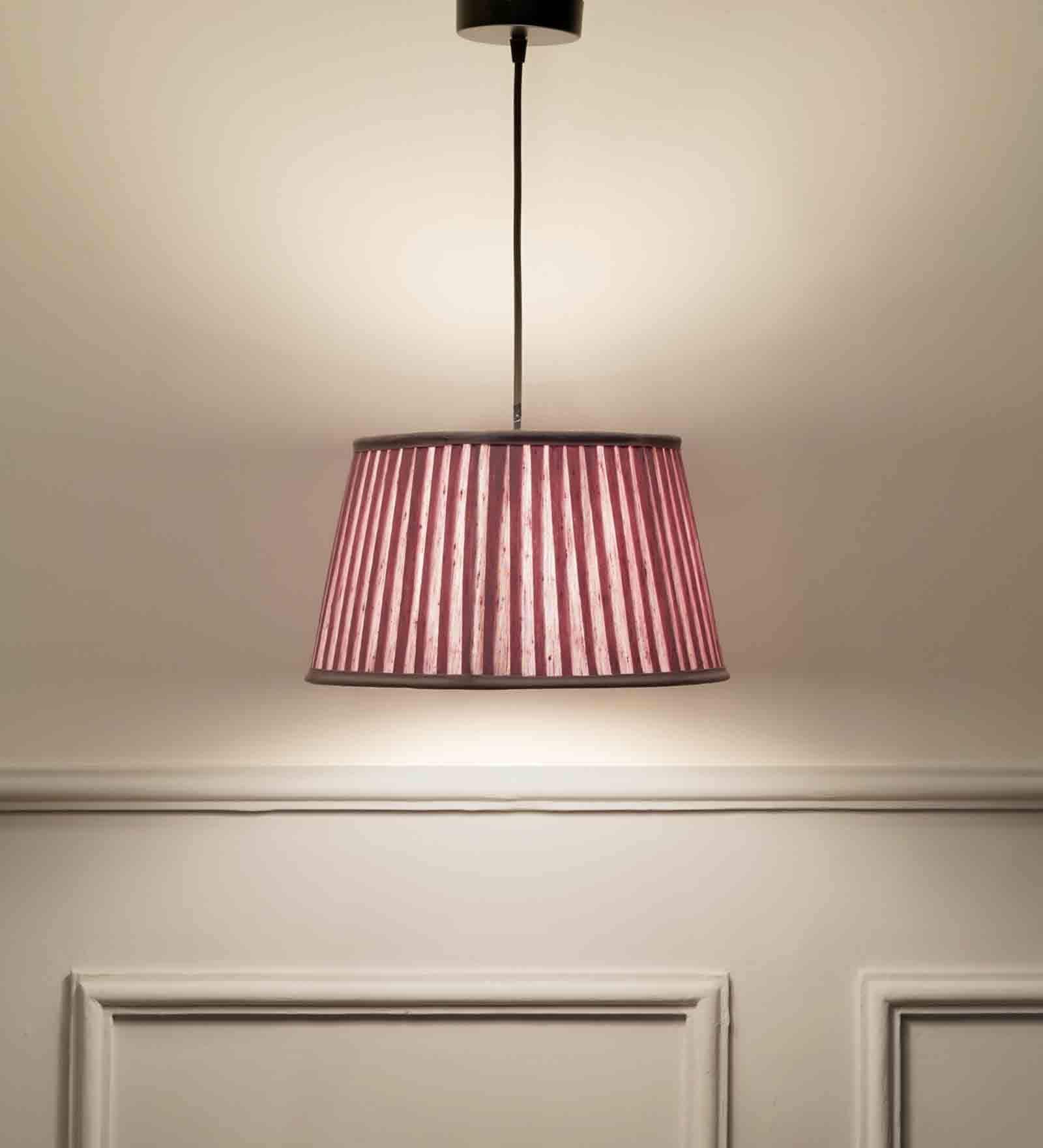 Pink Metal Hanging Light