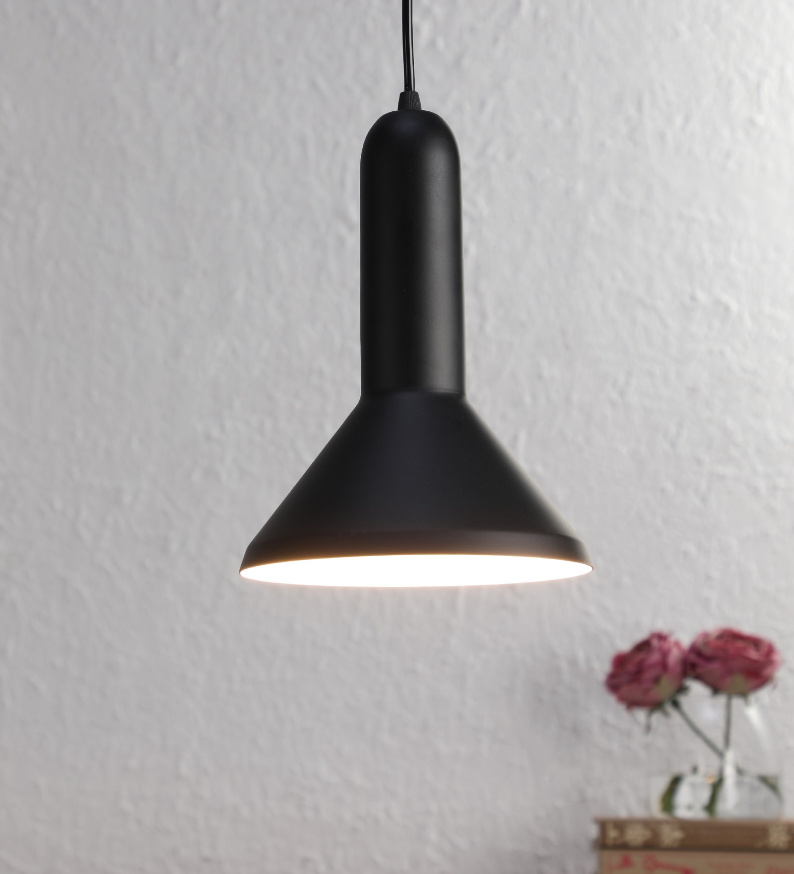 Black Metal Single Hanging Lights