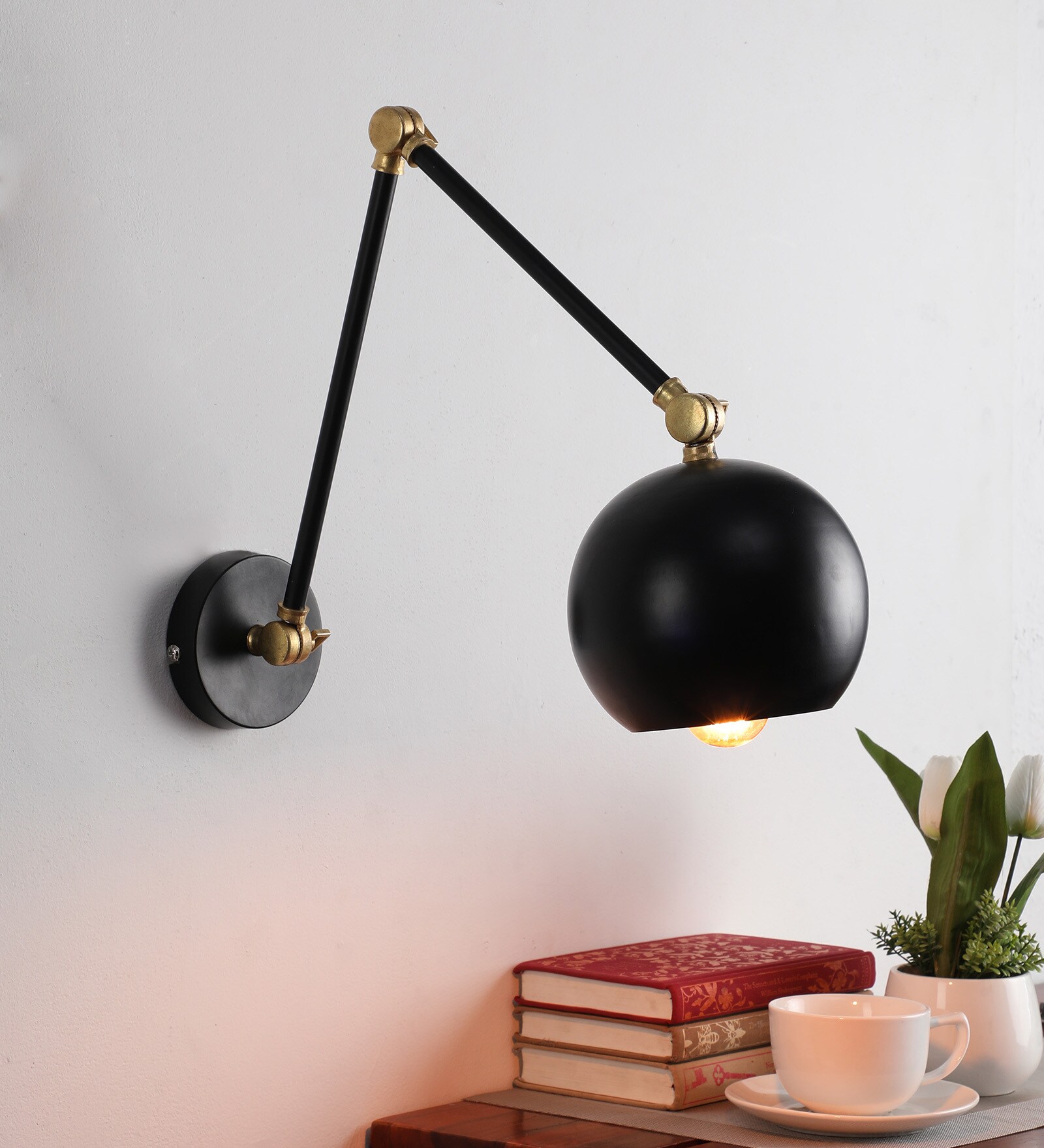 Black Metal Wall Sconces