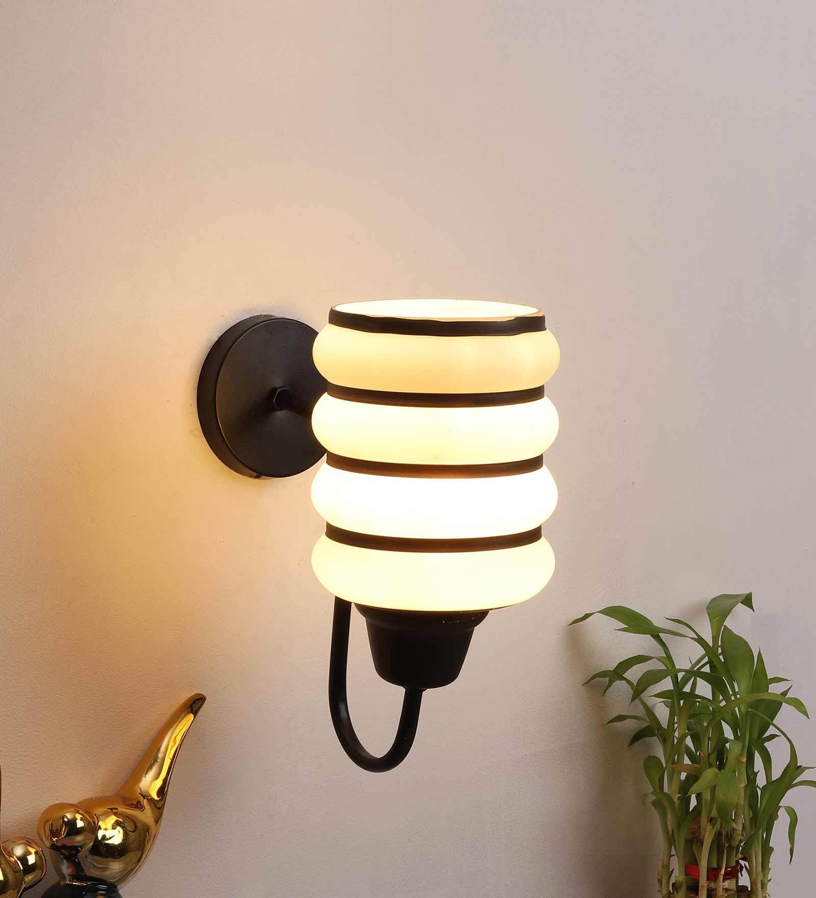 Canvas Black Metal Wall Sconces