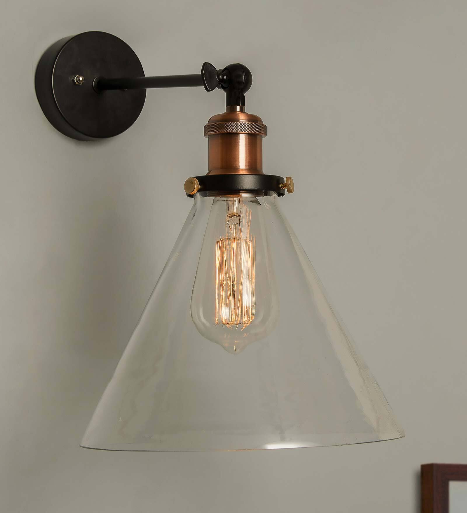 Ashley Black Metal Wall Sconces