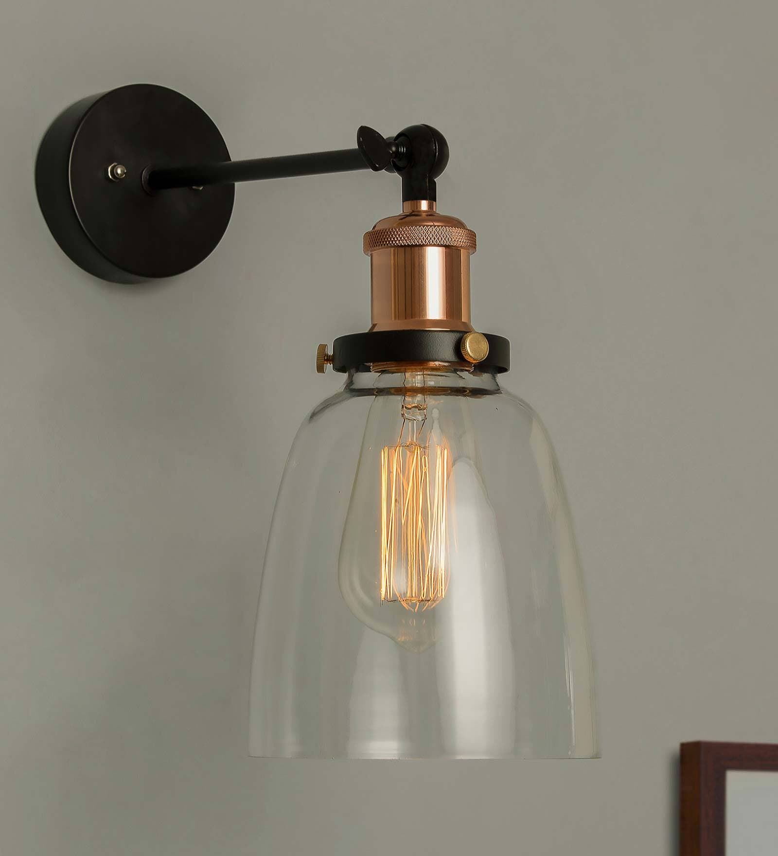 Naples Black Metal Wall Sconces