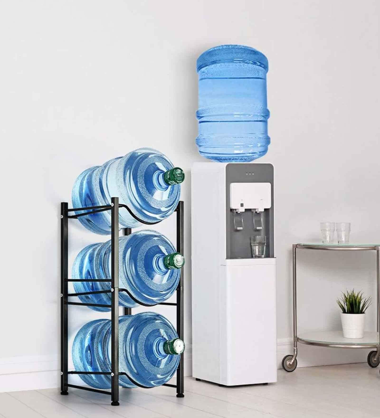 Black Water Dispenser Plant Stand