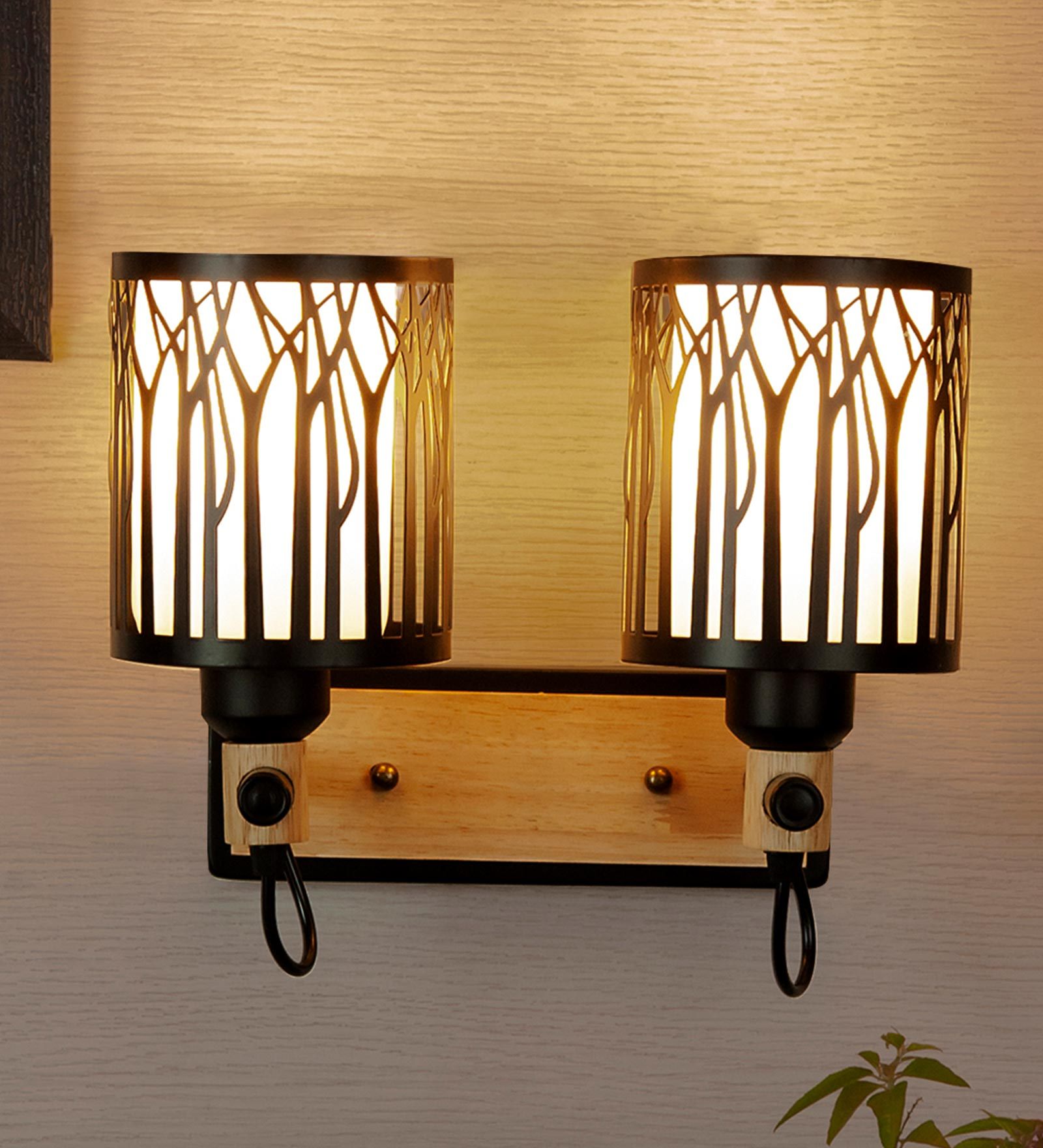 Black Metal Wall Sconces