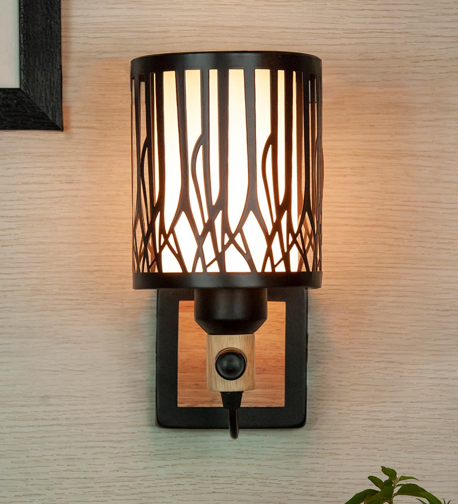 Margaux Black Metal Wall Sconces