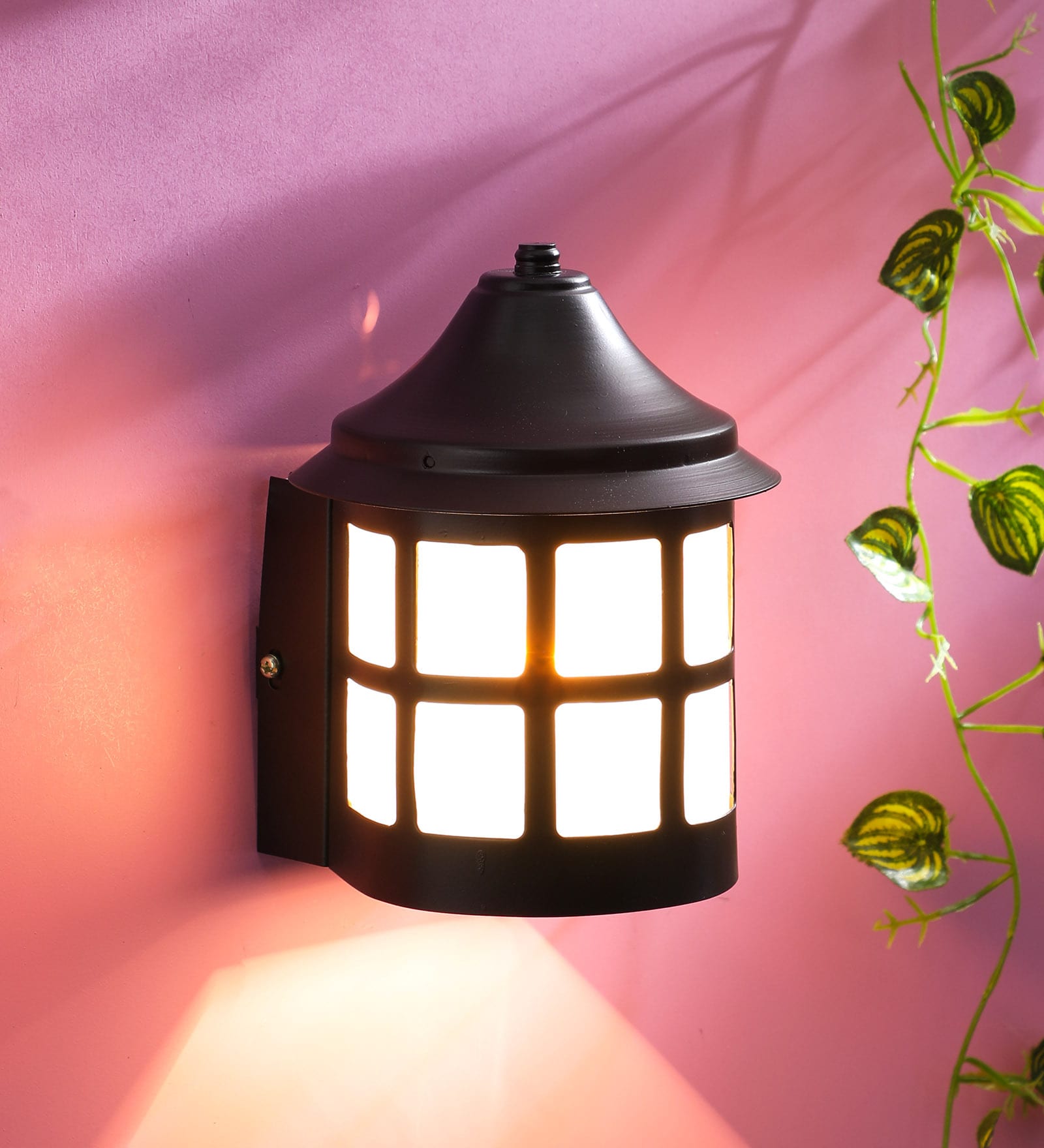 Exterior Black Metal Outdoor Wall Light