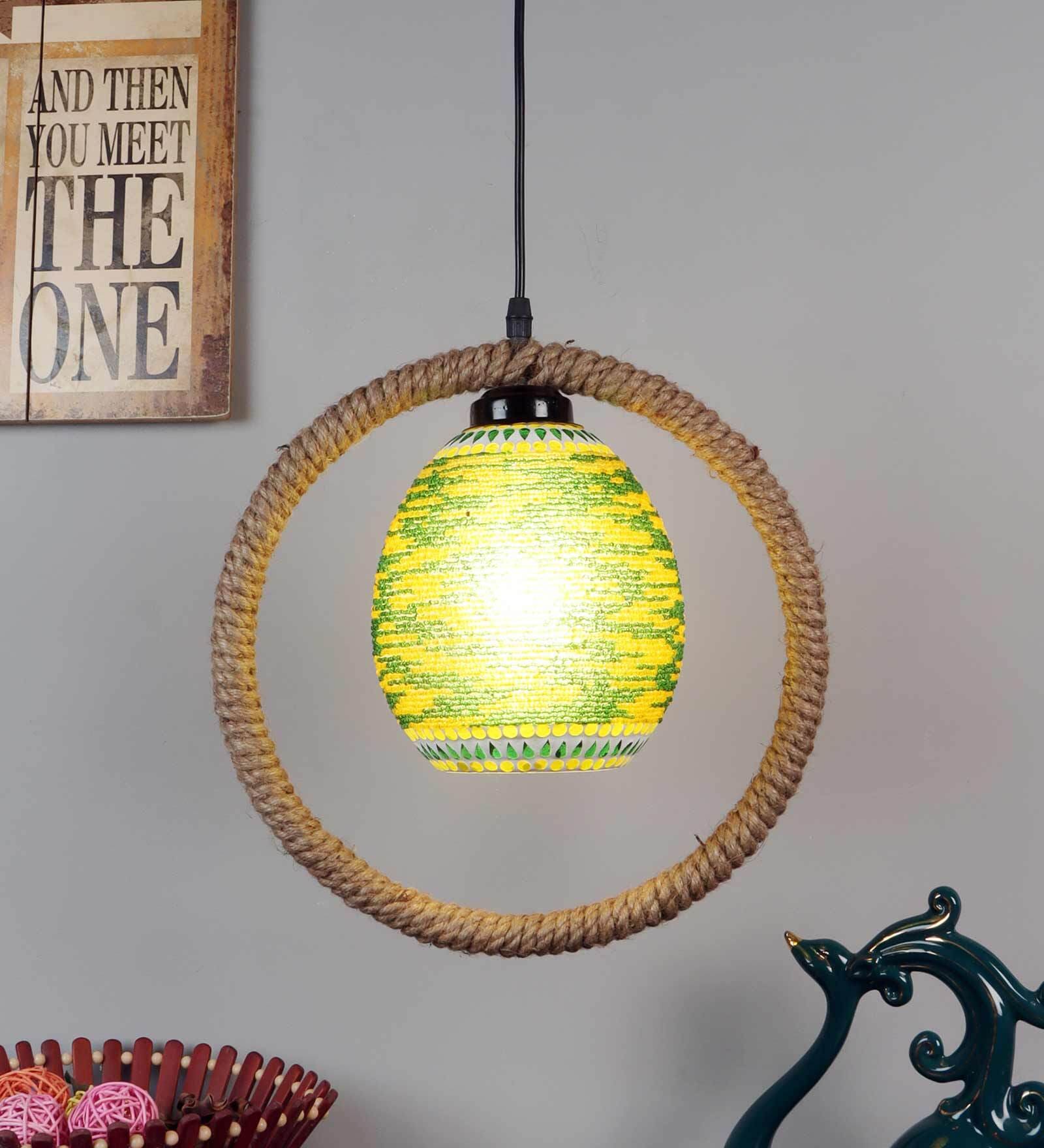 Imporio Black PVC Hanging Light