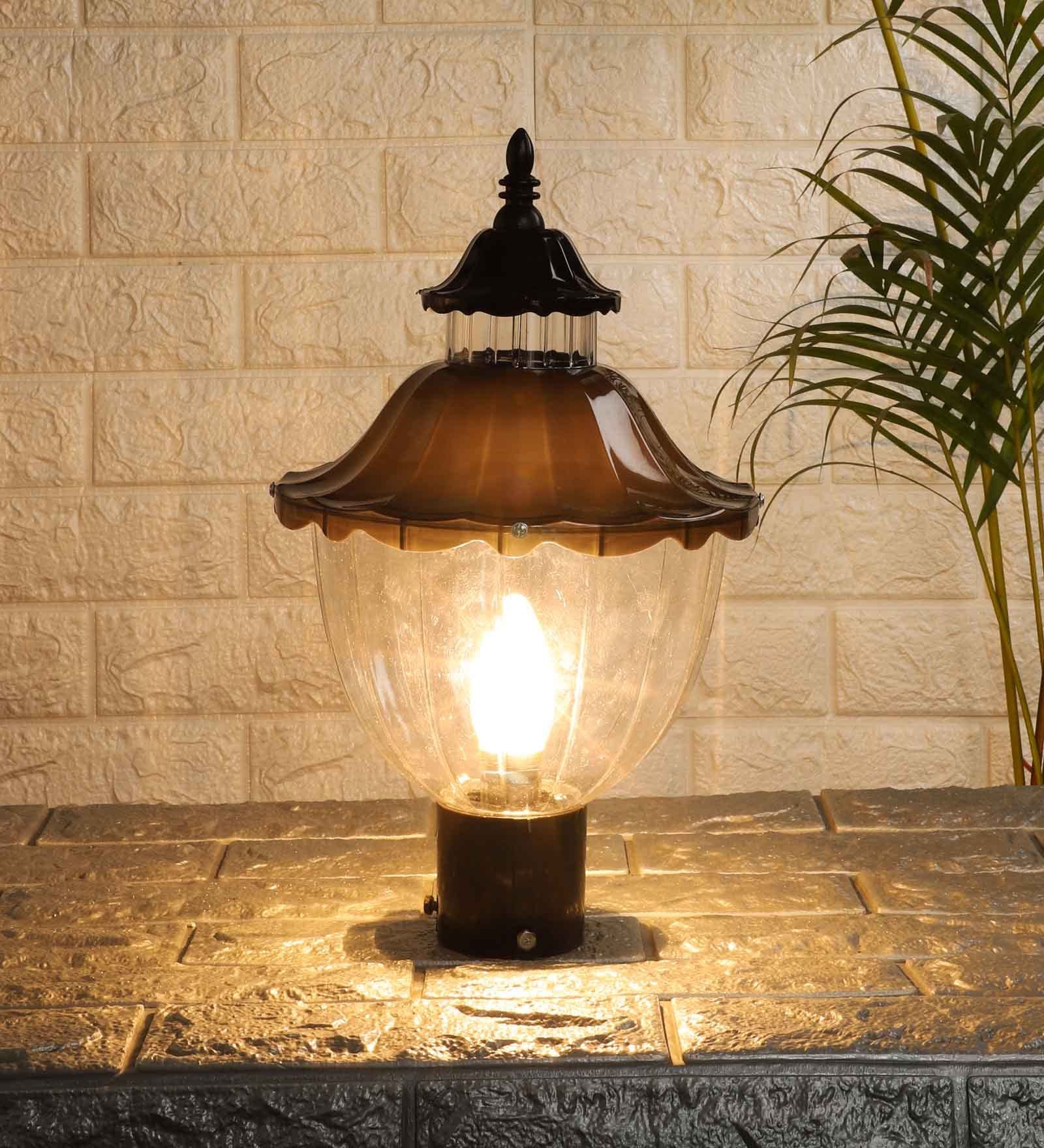 Black Pvc Gate Light