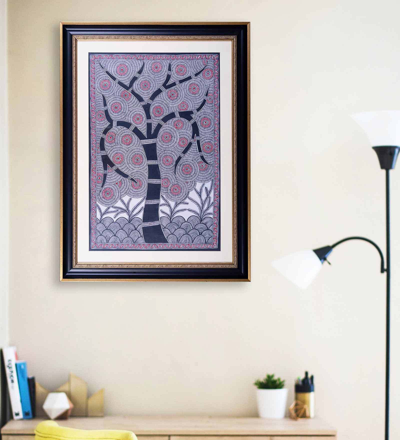 Buy Tree of life Original Handmade Madhubani Painting By Art Gali at 33 OFF by Art Gali Pepperfry