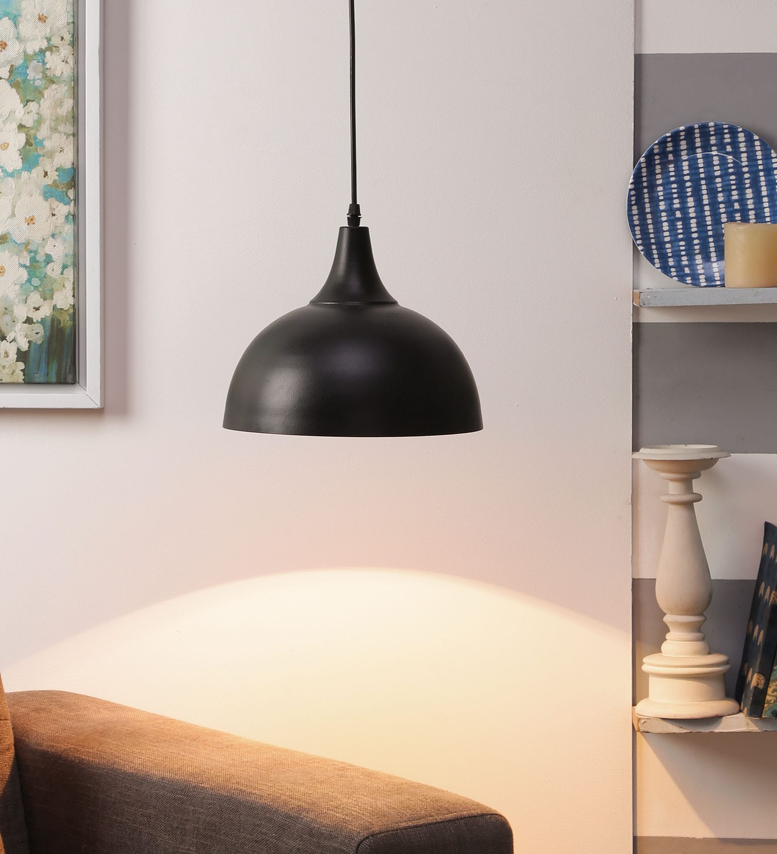 Atrimo Black Metal Hanging Light