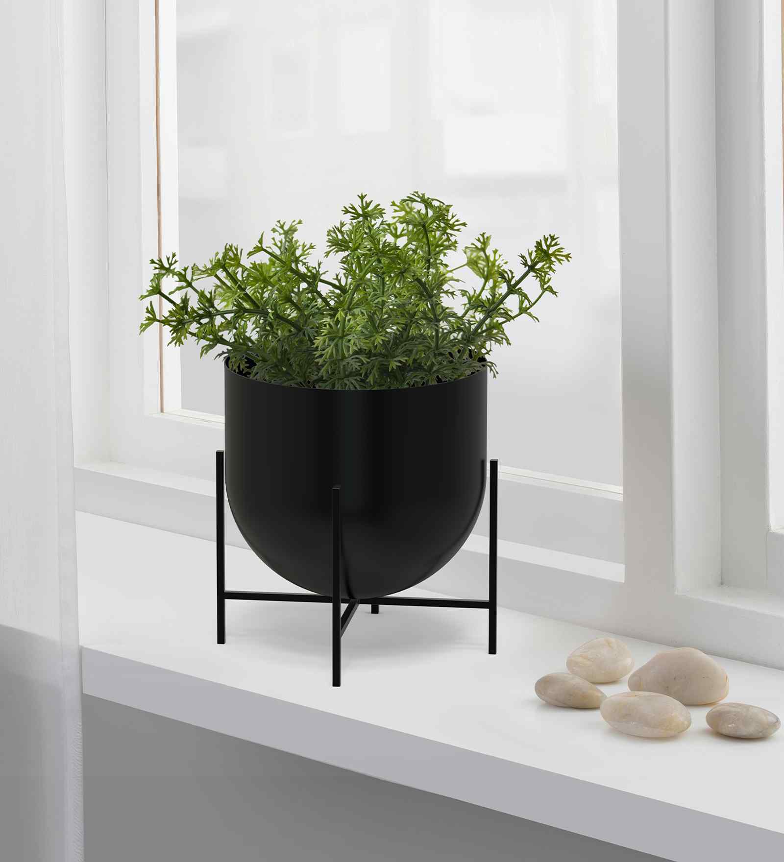 BlackAluminium Tess Pot