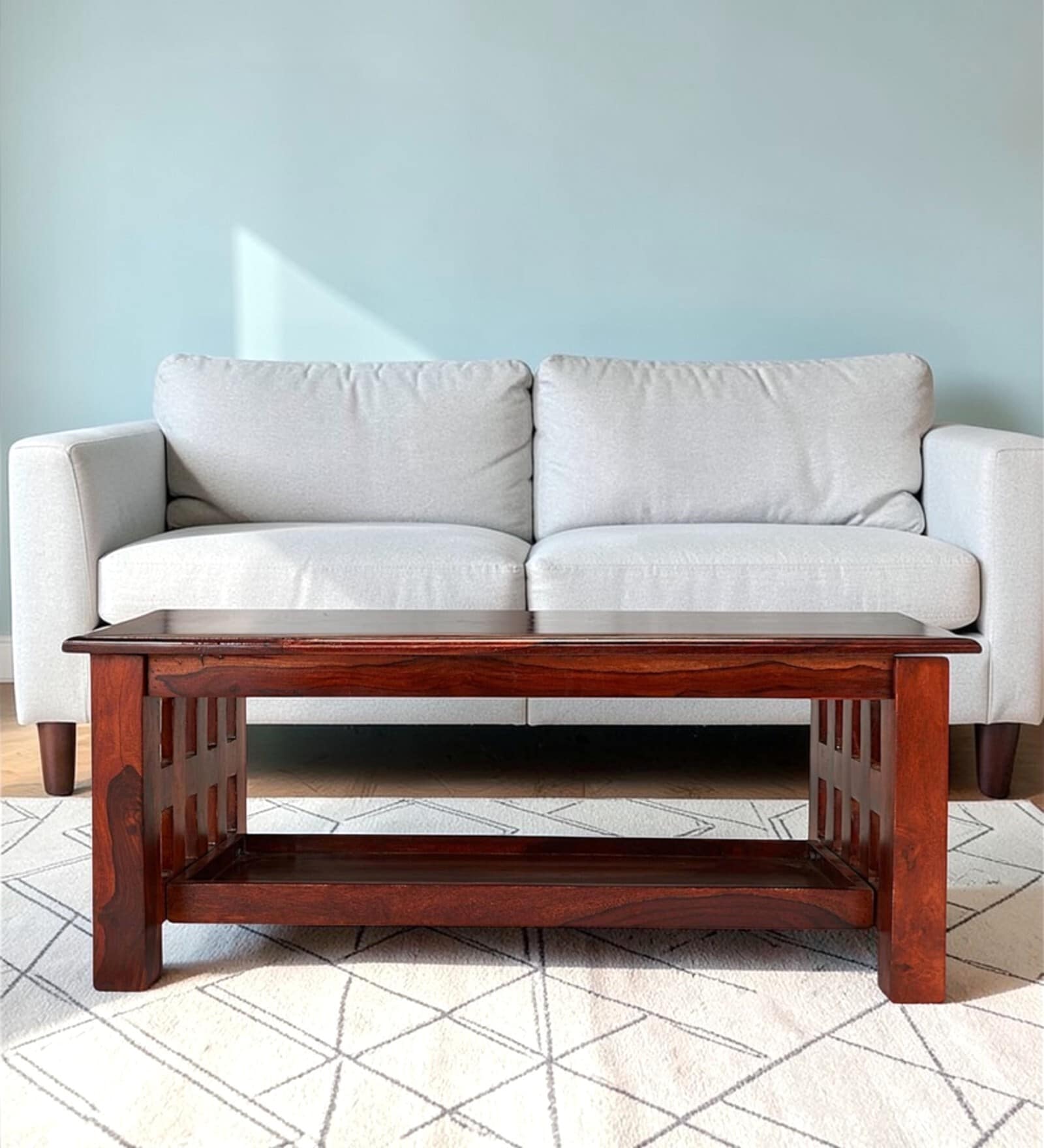 Blairs Coffee Table In Honey Finish