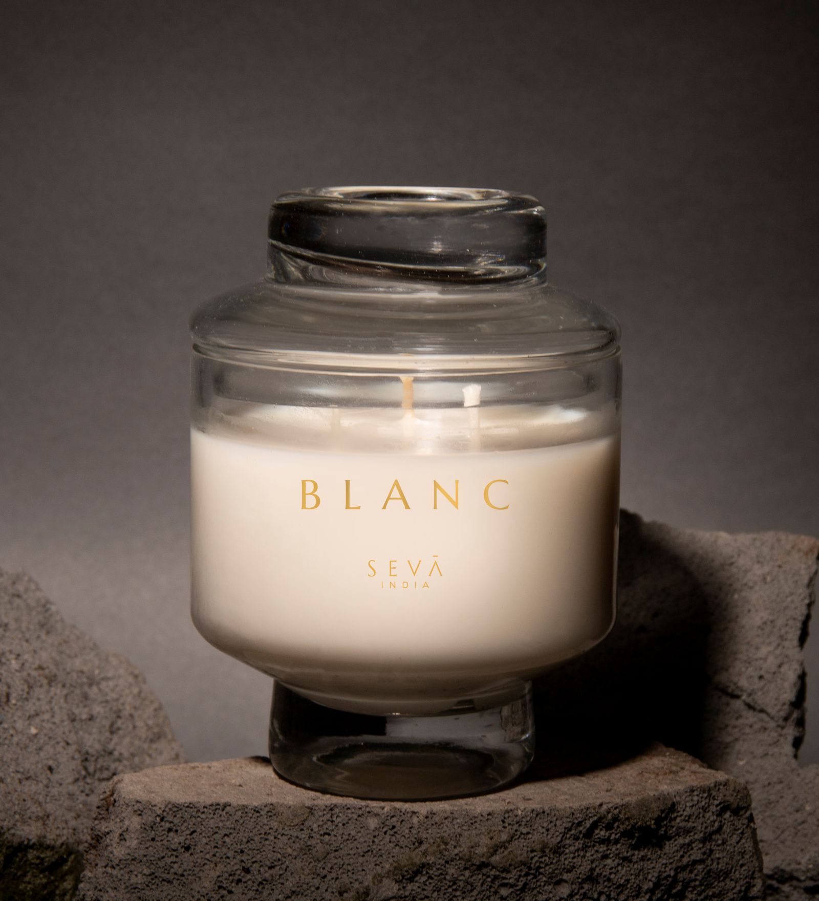 Buy Blanc White Soy Wax Scented Jar Candle at 5% OFF by Seva India ...