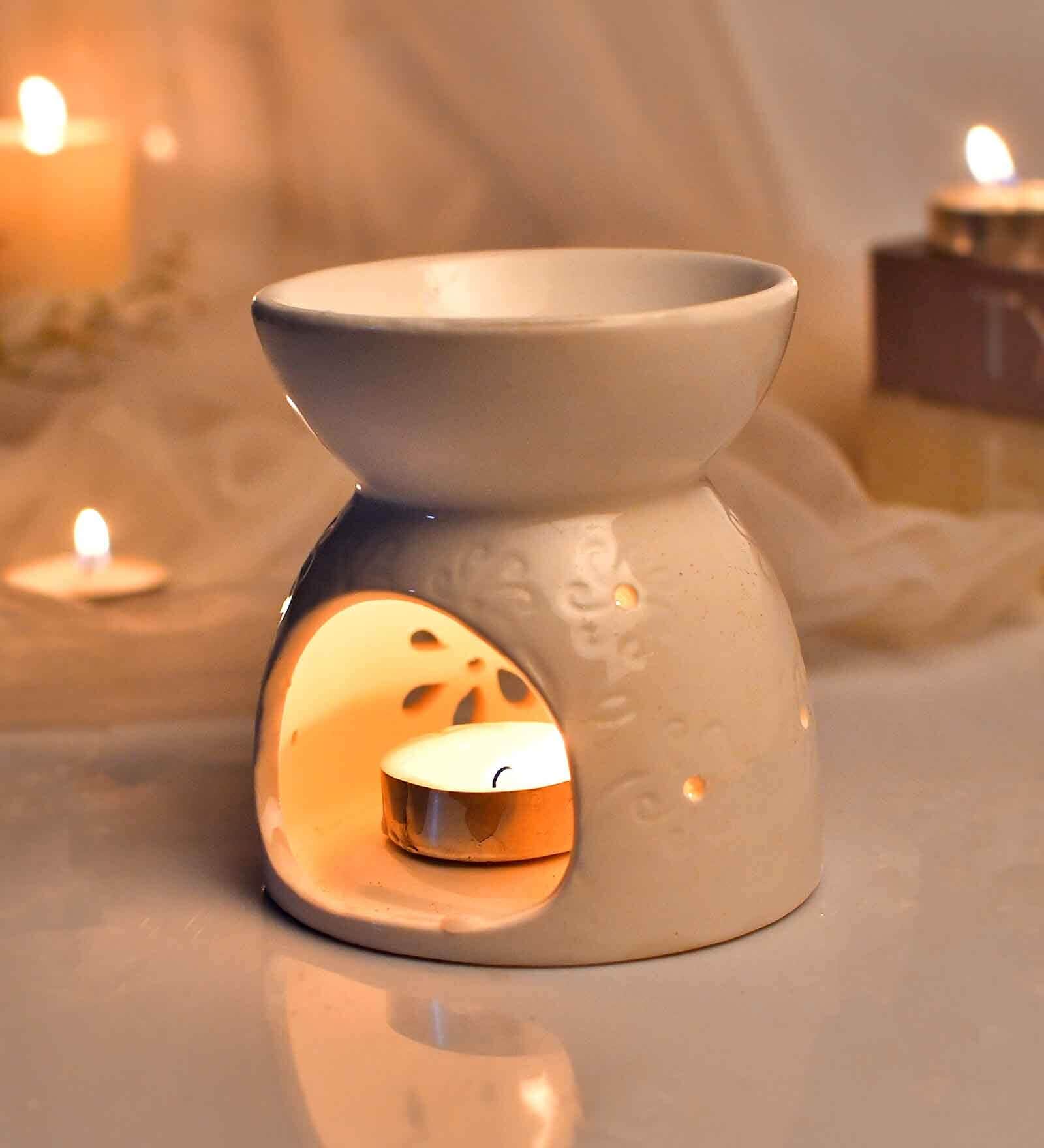 Blissful White Ceramic Oil Diffuser
