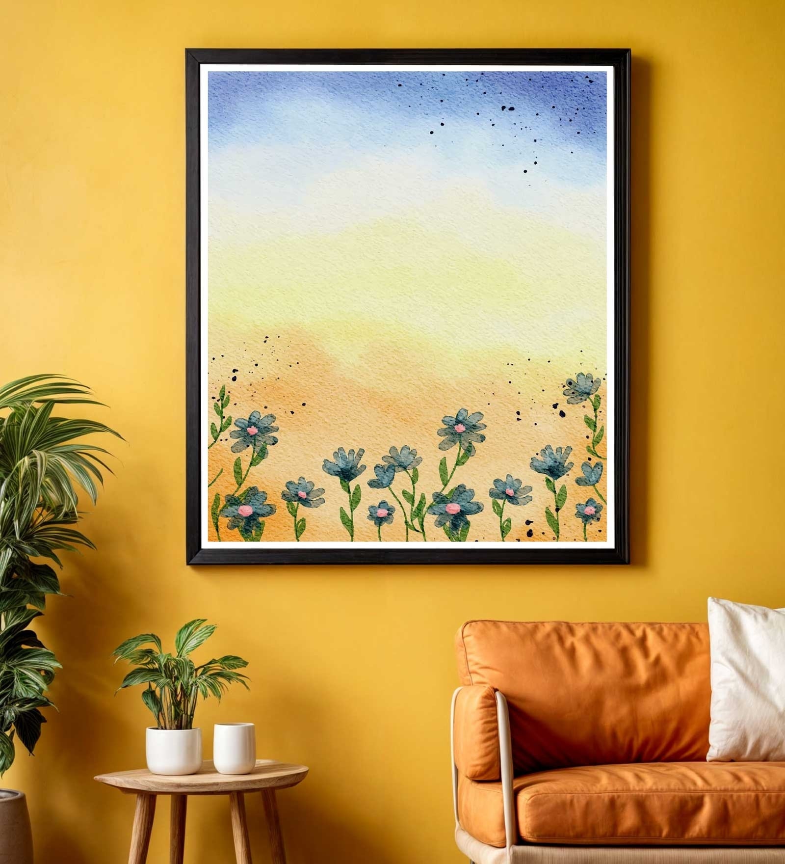 Bloom Printed Canvas Wall Art