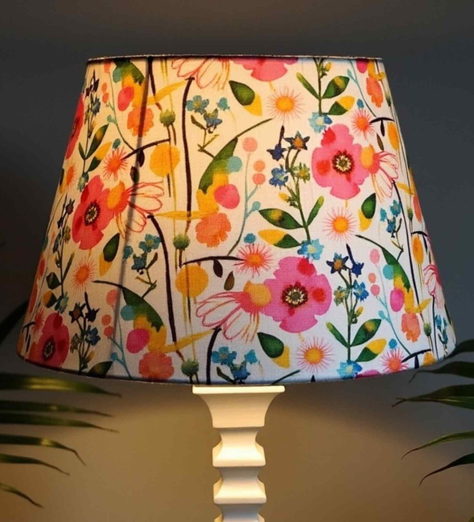 Bloom Cotton Linen Lampshade