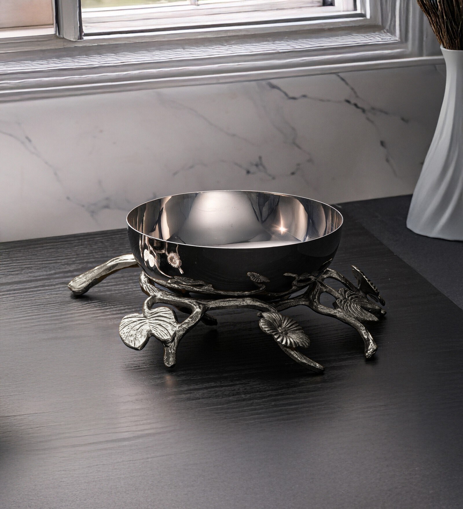 Blossom Bowl-Silver