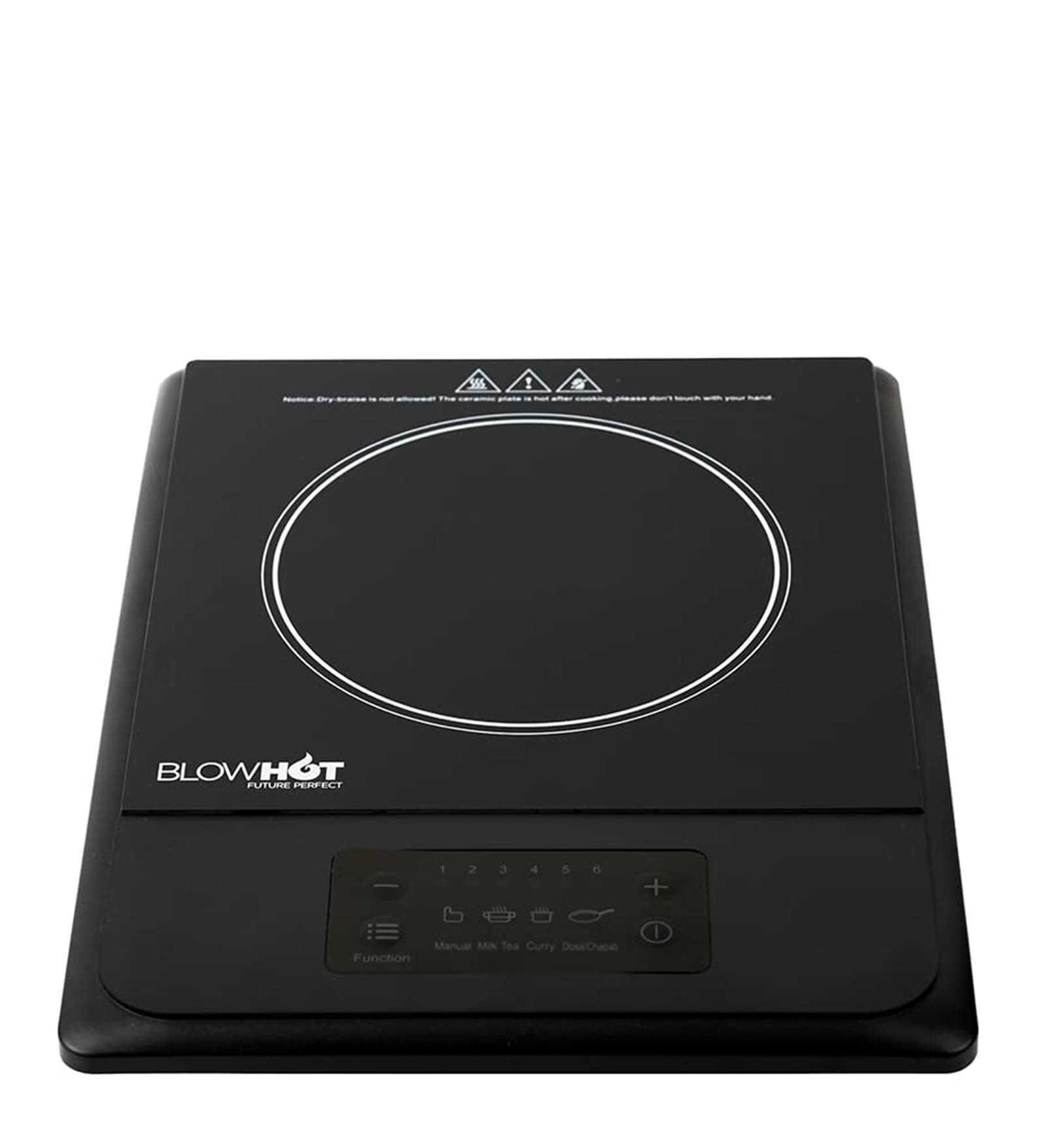 BlowHot 1900 Watt BL 1200 Induction Cooktop (Push control, LED display, Black)