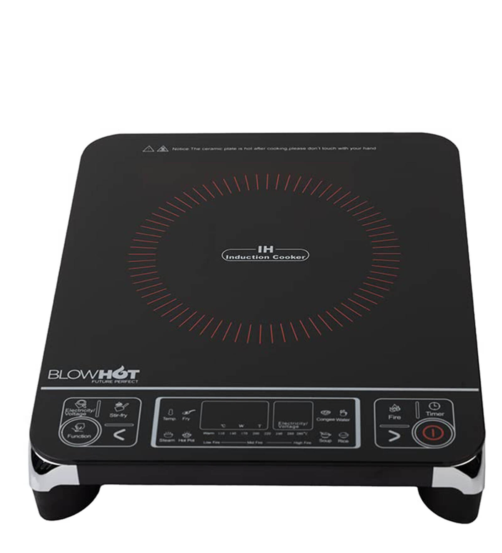 BlowHot 2000 Watt Mirage Induction Cook Top (Black)
