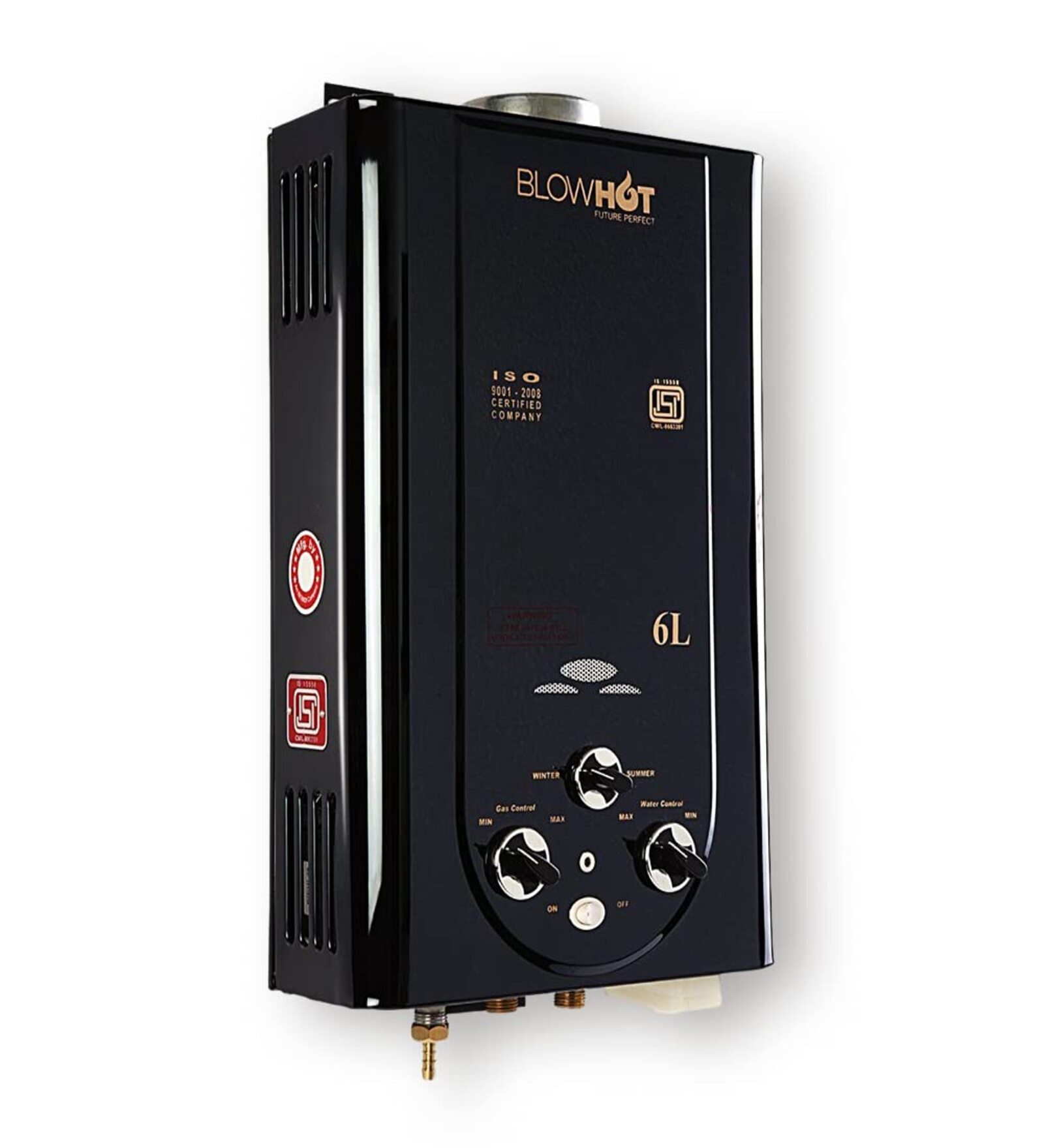 Buy BlowHot 6L Automatic LPG Gas Water Heater Geyser (Low Power