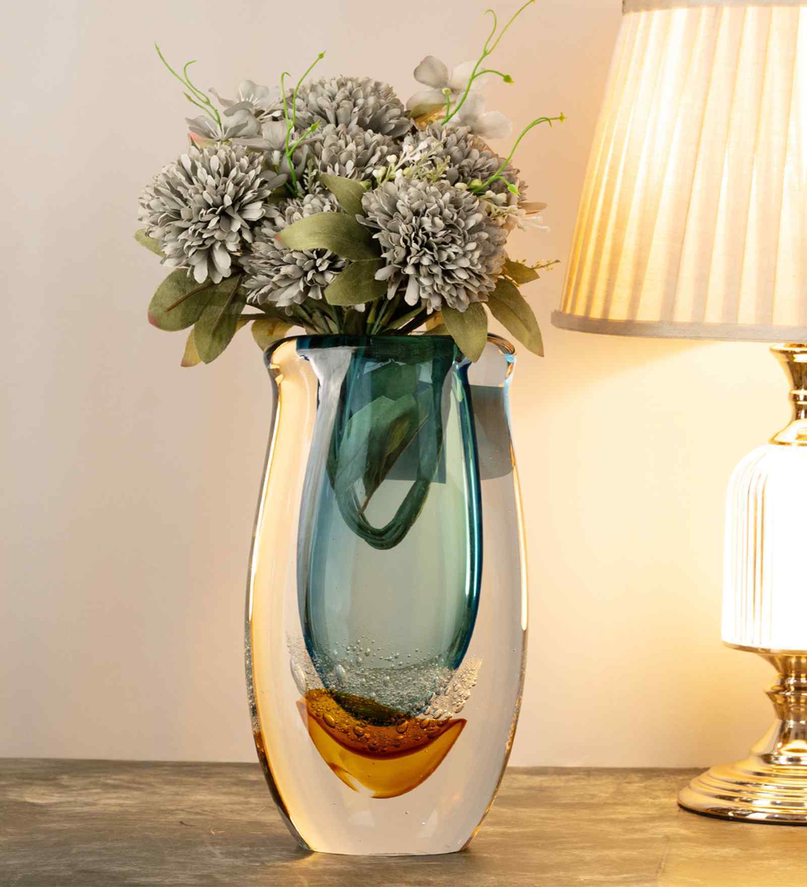 Blown Lux Glass Vase