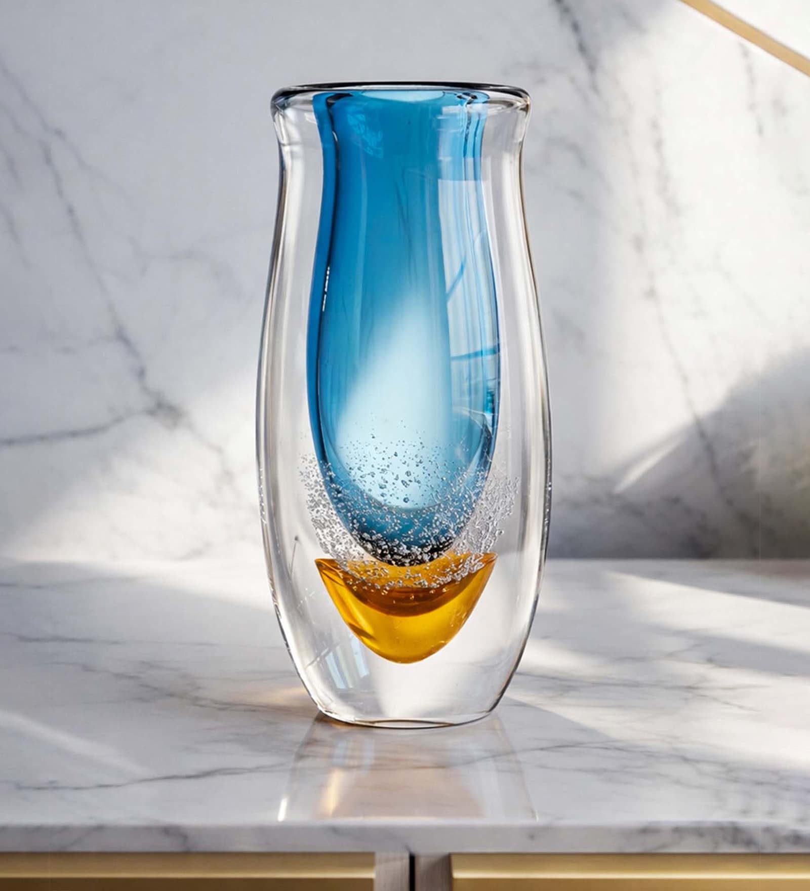 Blown Lux Glass Vase