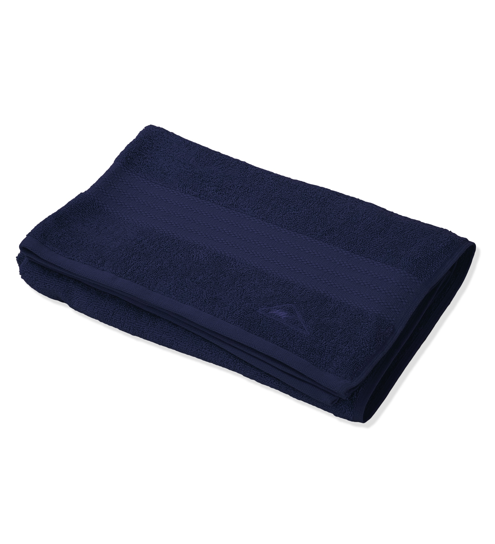 Blue 100% Cotton 380 Gsm Bath Towel