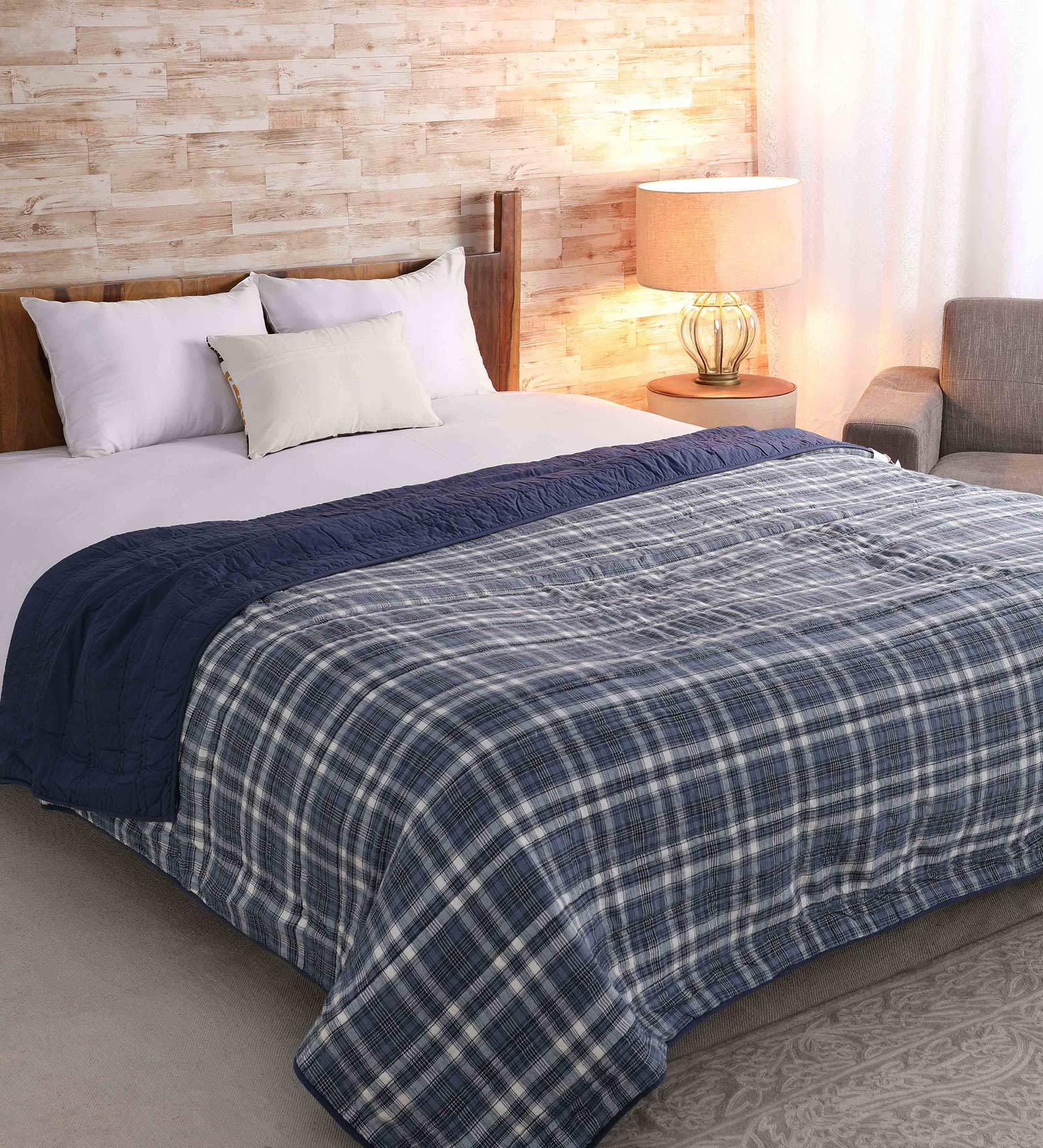 Buy 100 Cotton Double Bed Heavy Winter Quilt by Solaj at 27 OFF by