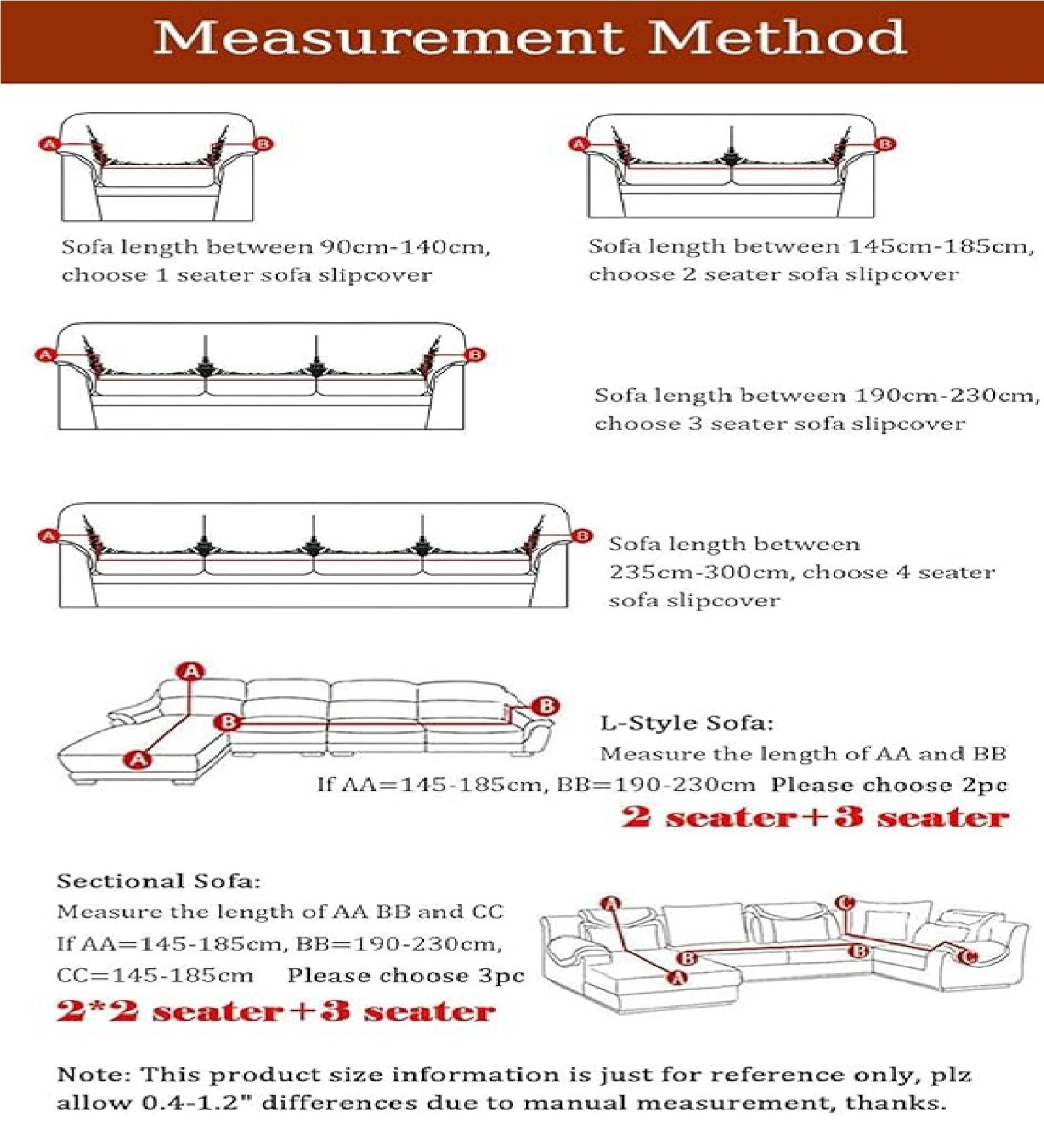 Blue 5 Seater Floral 10Pcs Sofa Covers