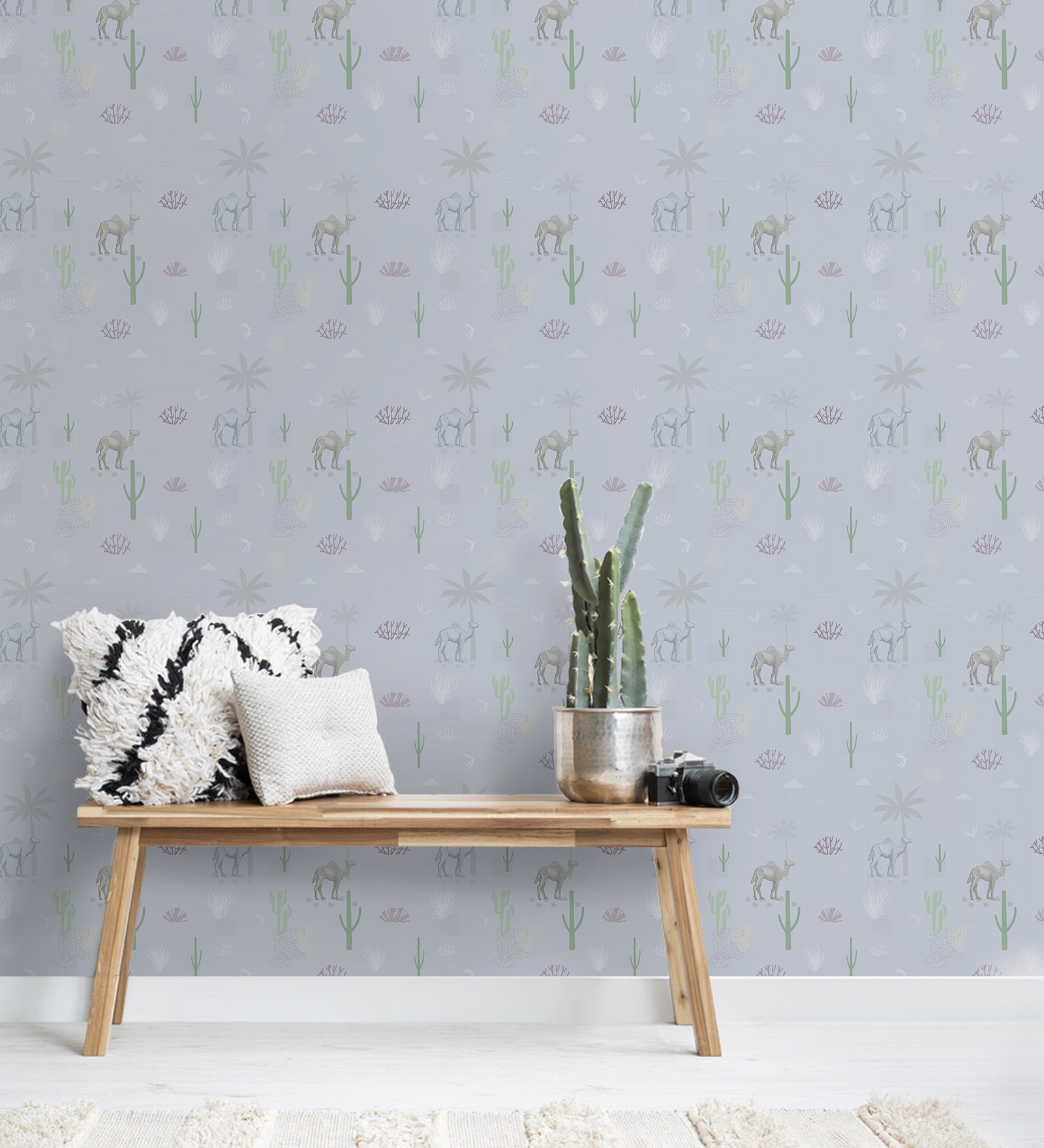 Blue Camel Wallpaper