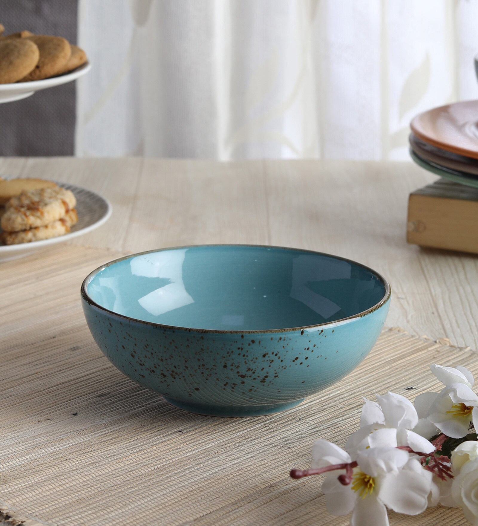 Buy 700 ML Ceramic Serving Bowl By Devnow Online Serving Bowls buy-700-ml-ceramic-serving-bowl-by-devnow-online-serving-bowls