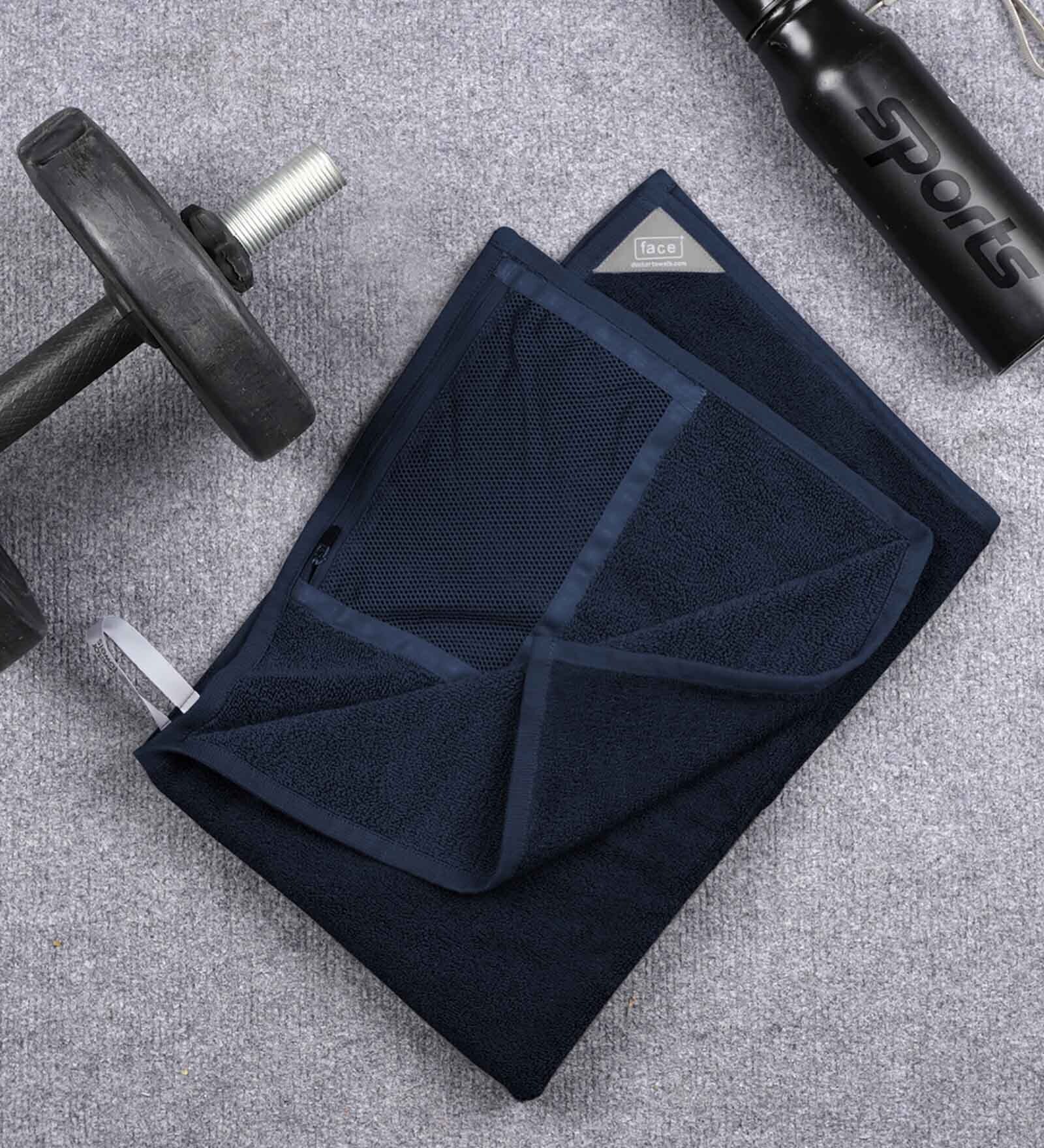 Blueberry Banana and Cotton 480 GSM Workout Towel