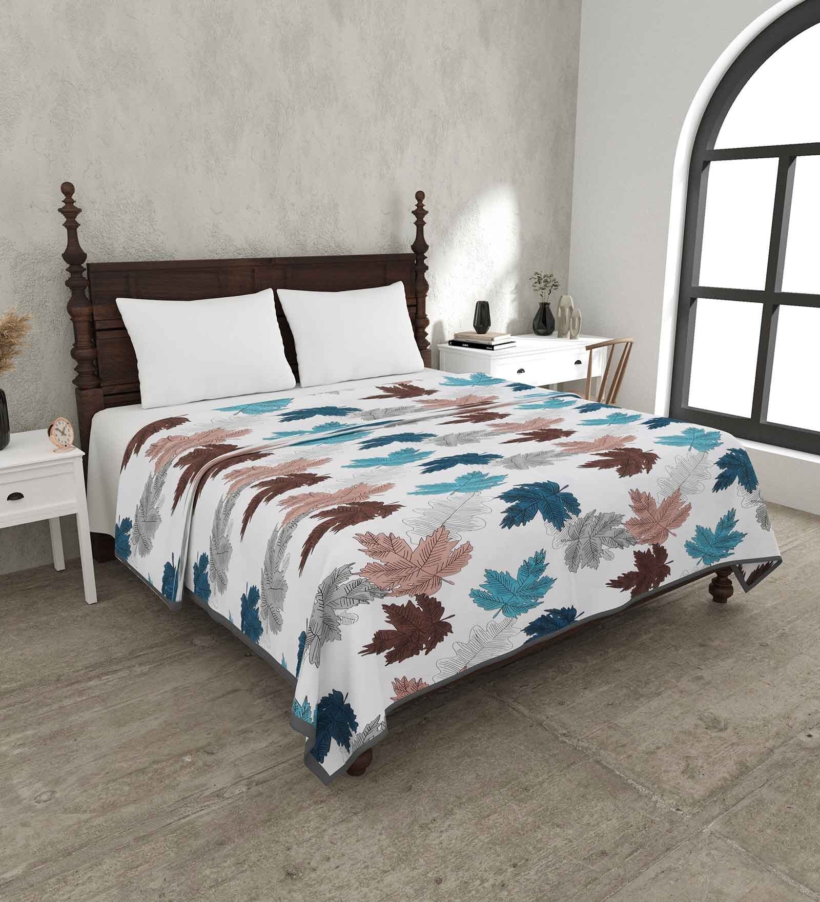 White Cotton Traditional 200 GSM King Bed Dohar